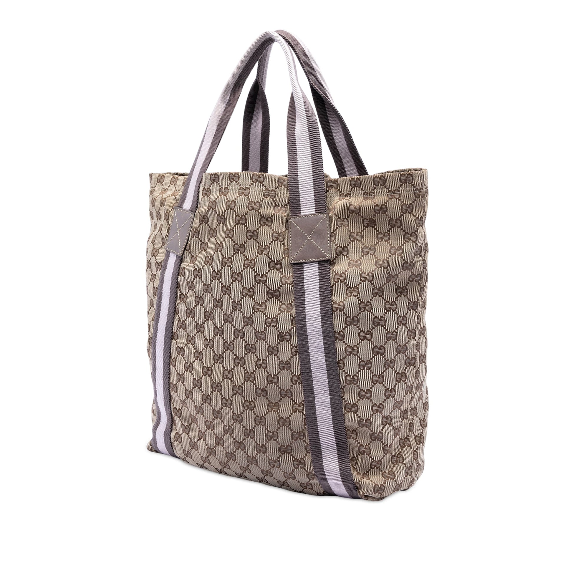 Gucci GG Canvas Web Tote