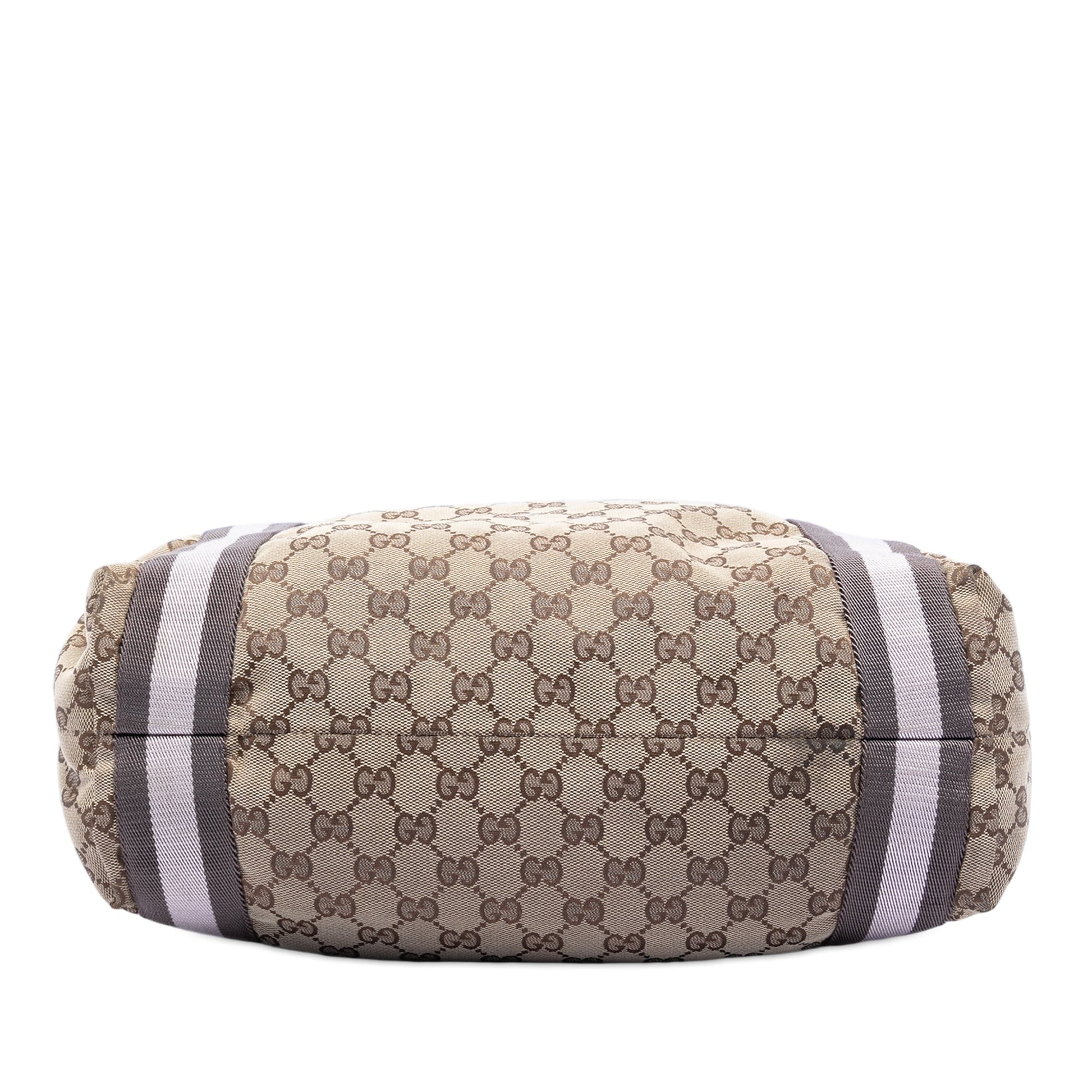 Gucci GG Canvas Web Tote