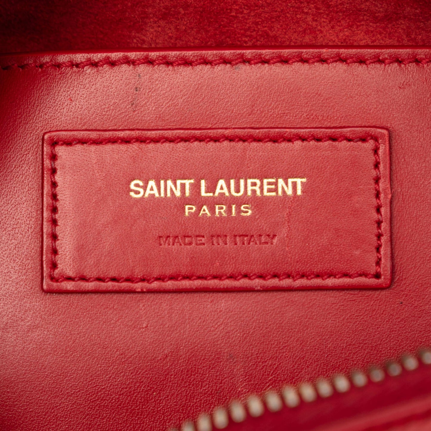 Saint Laurent Baby Leather Classic Duffle Satchel