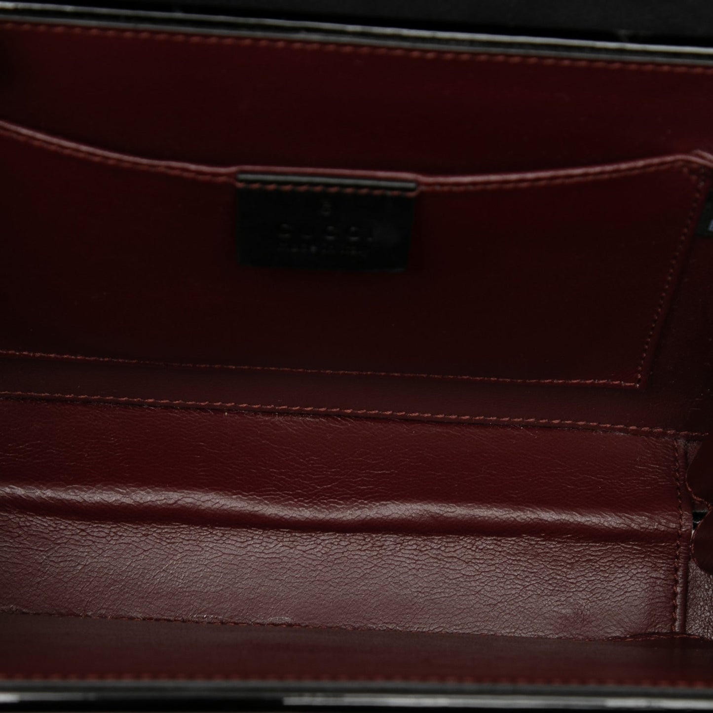 Gucci Mini Patent Sylvie 1969 Top Handle Bag