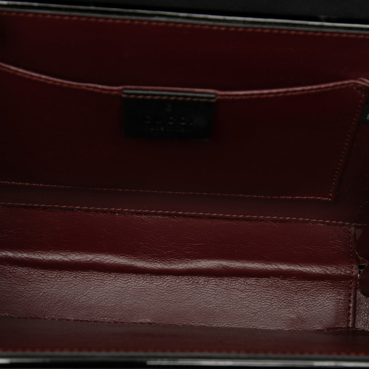 Gucci Mini Patent Sylvie 1969 Top Handle Bag