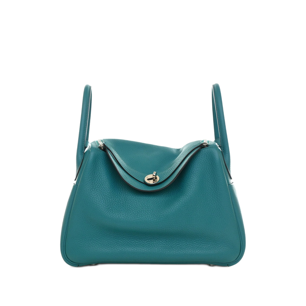 Hermès Clemence Lindy 30 — Blue