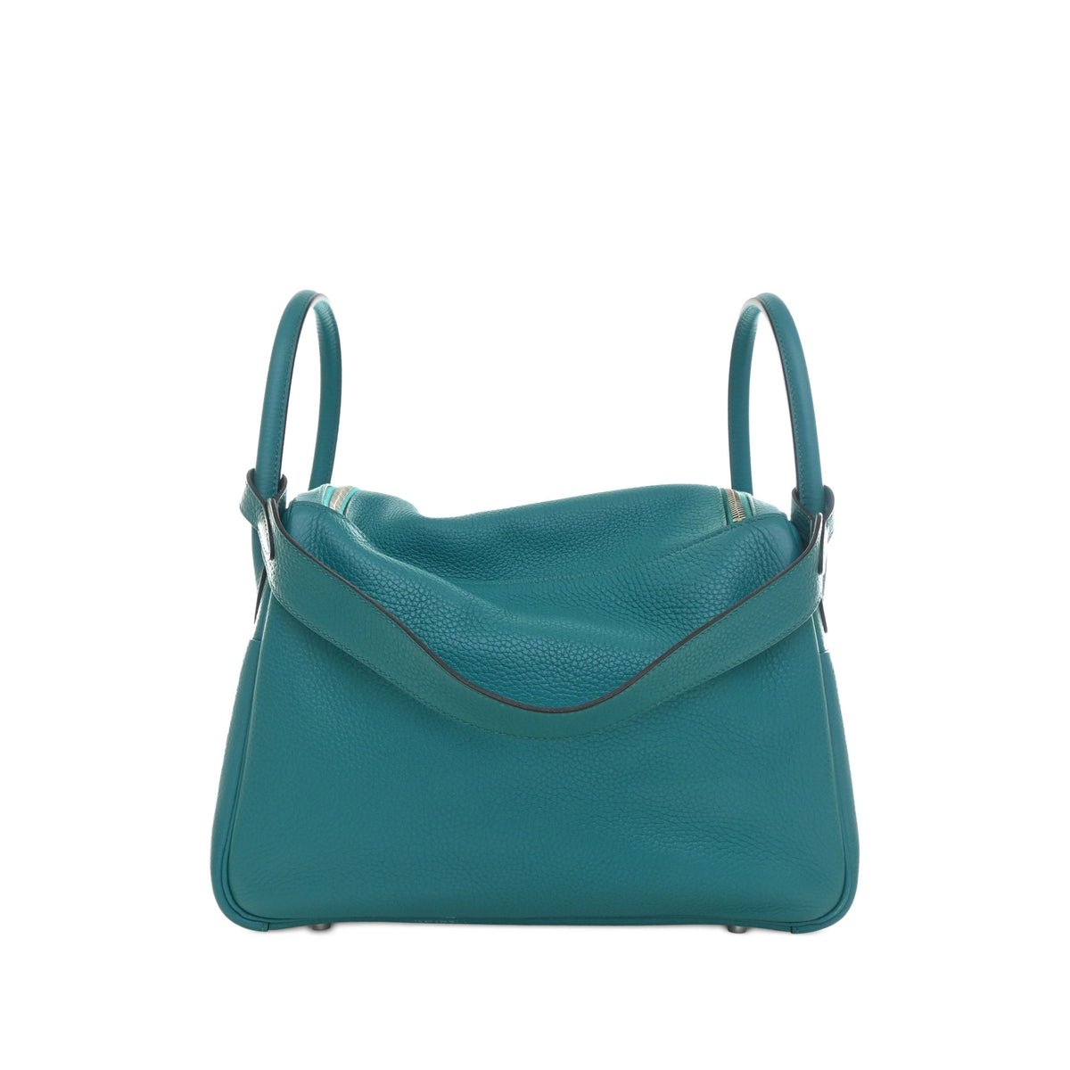 Hermès Clemence Lindy 30 — Blue