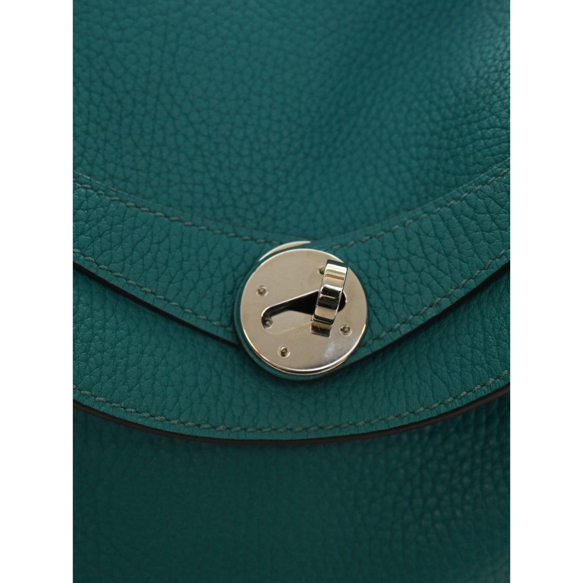 Hermès Clemence Lindy 30 — Blue