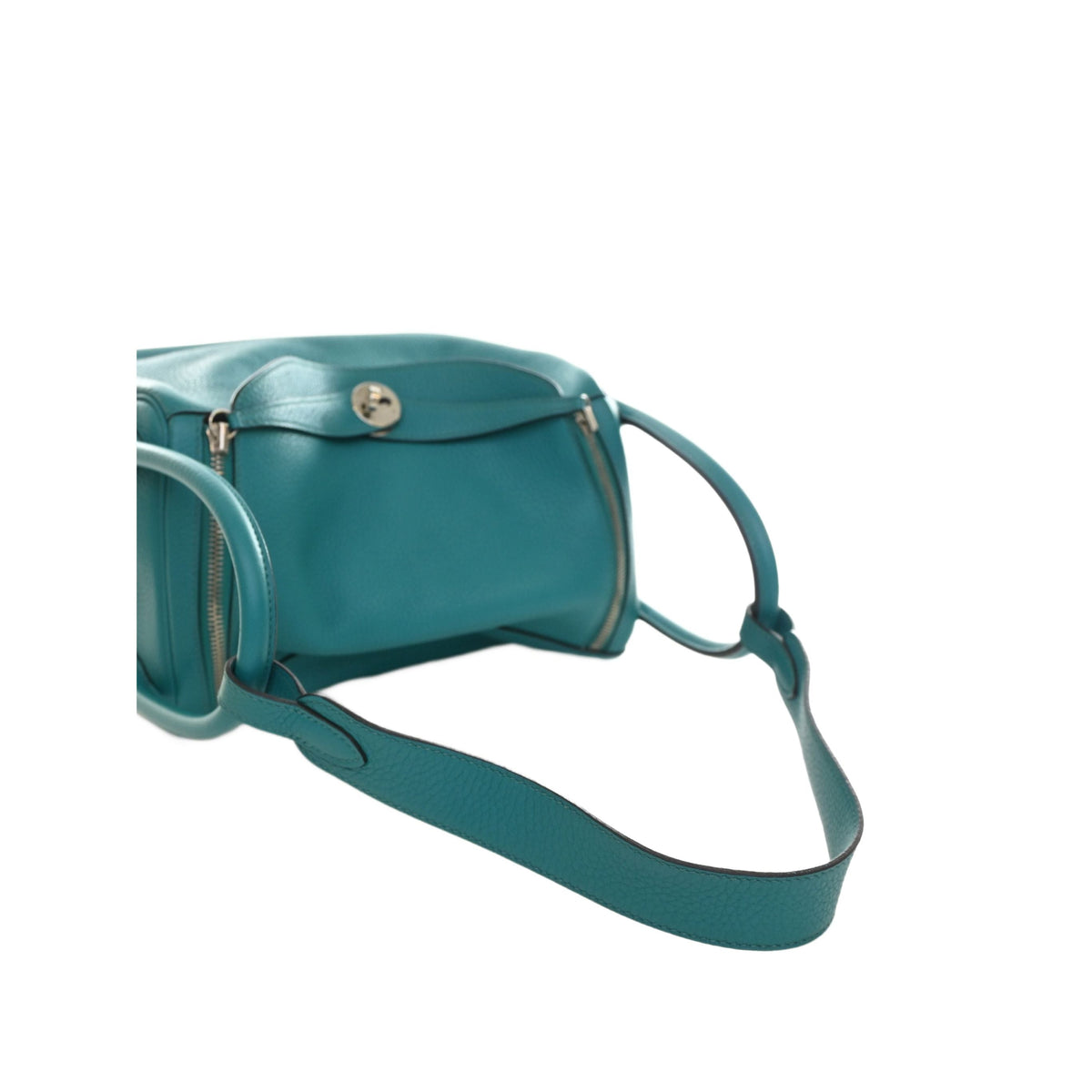 Hermès Clemence Lindy 30 — Blue