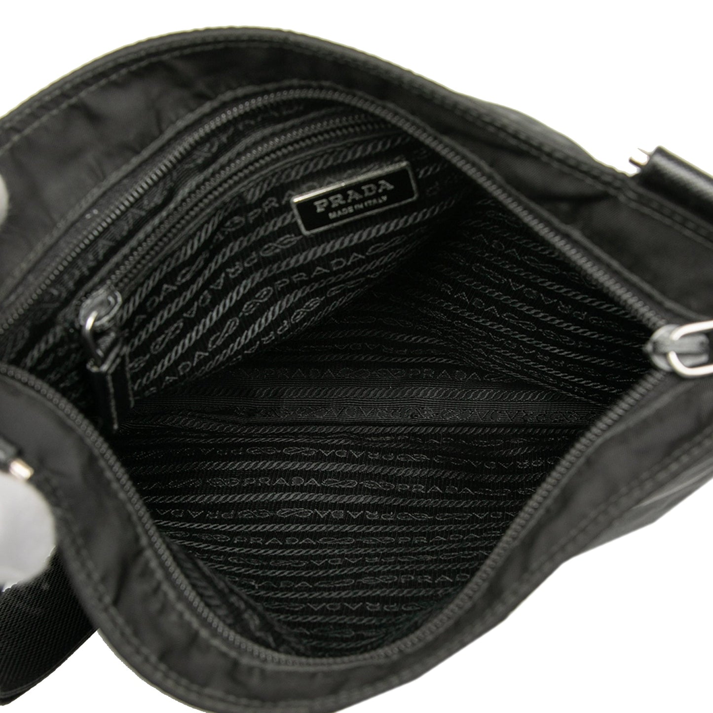 Prada Tessuto Zip Top Crossbody