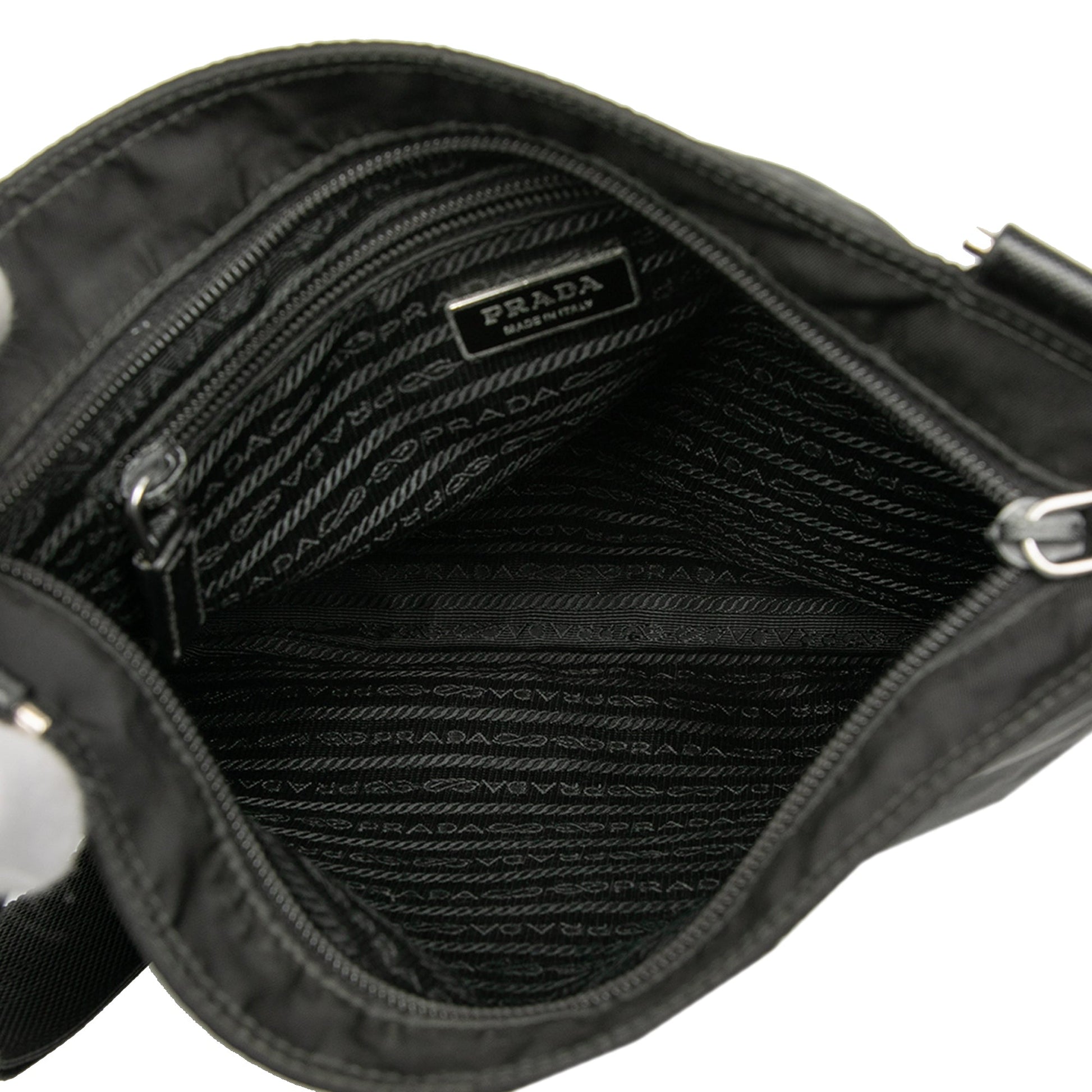 Prada Tessuto Zip Top Crossbody