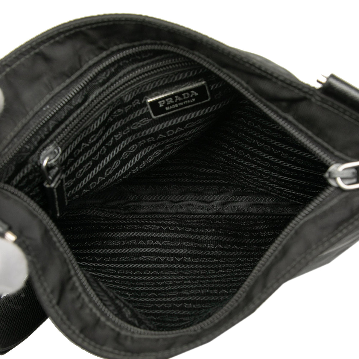 Prada Tessuto Zip Top Crossbody