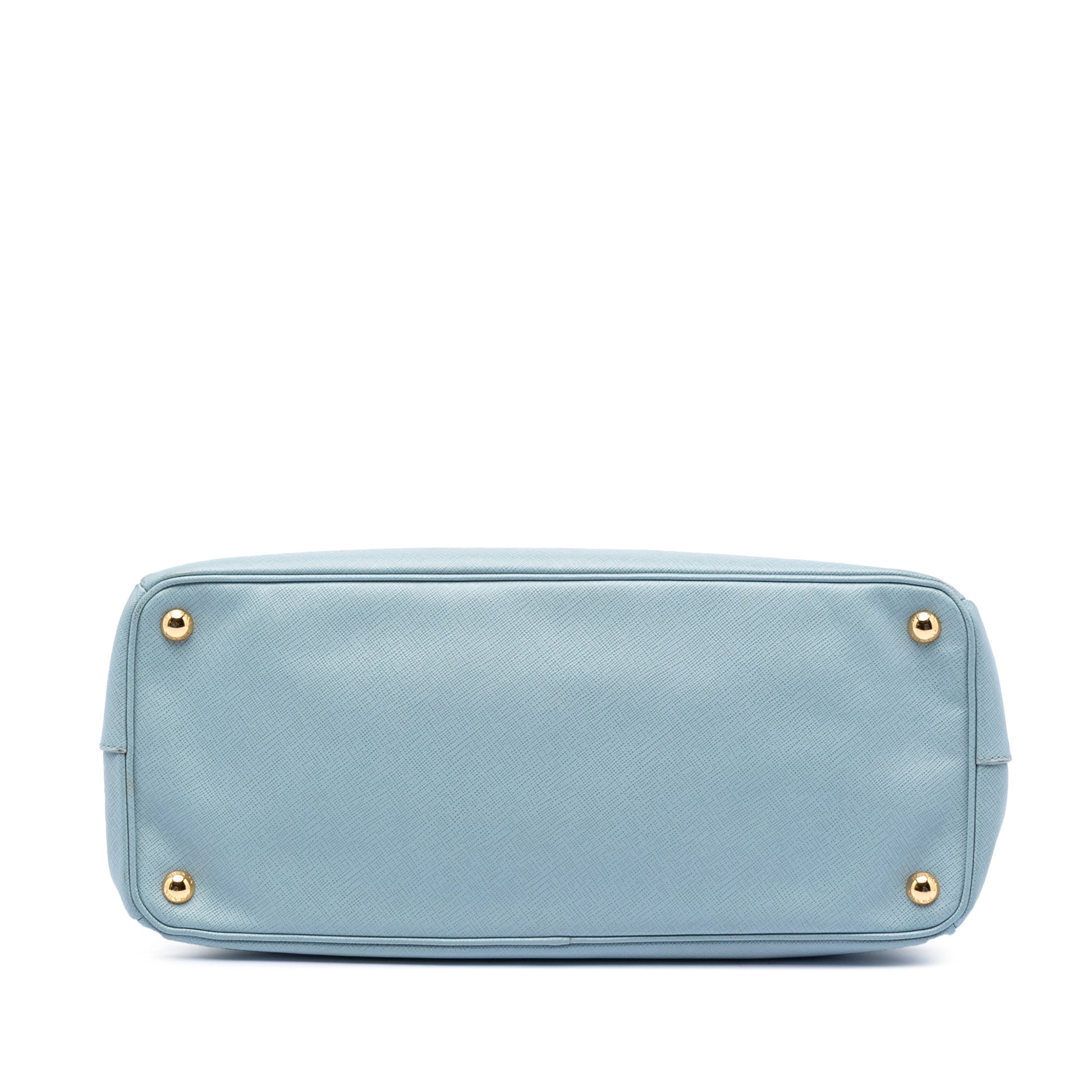 Prada Large Saffiano Lux Galleria Double Zip Satchel