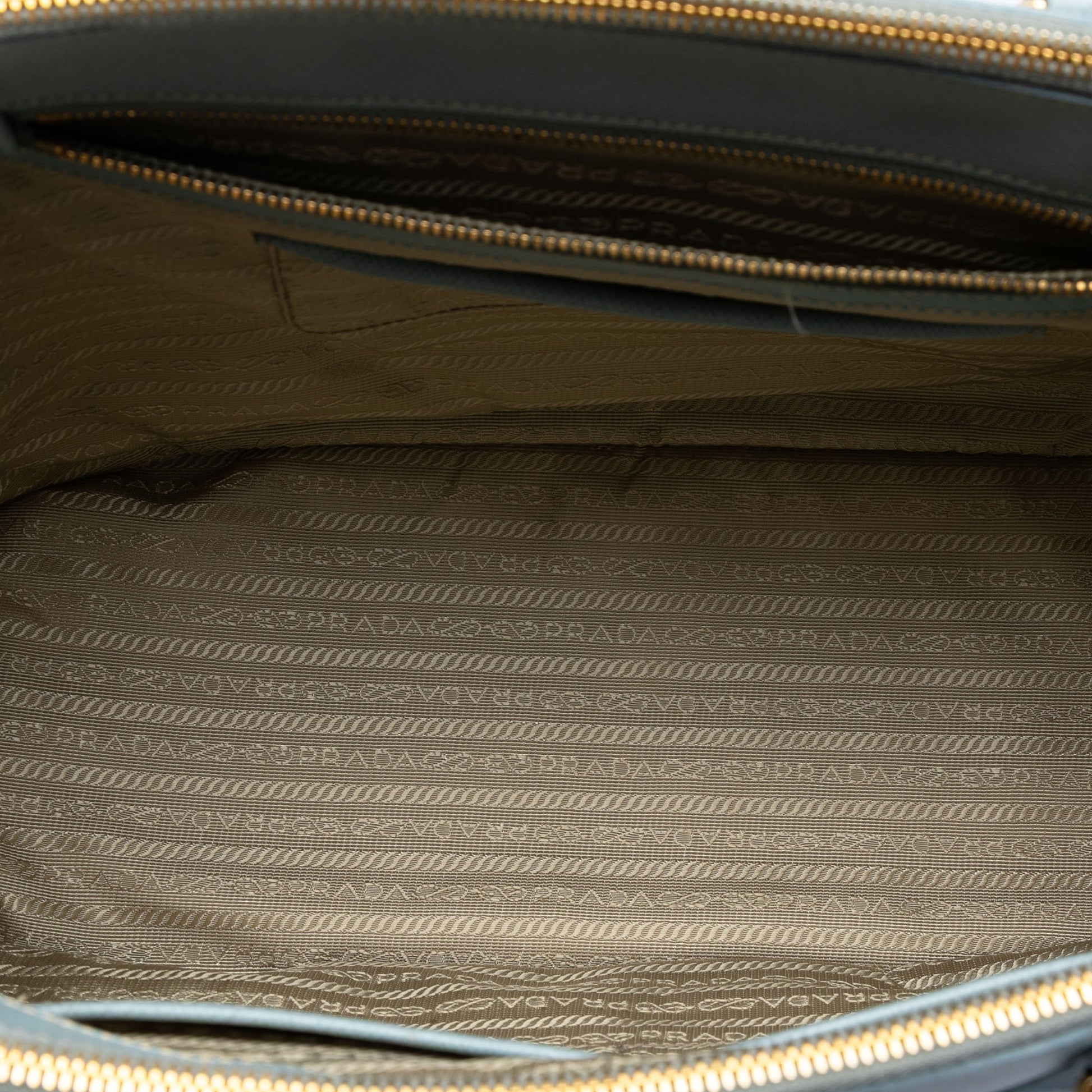 Prada Large Saffiano Lux Galleria Double Zip Satchel