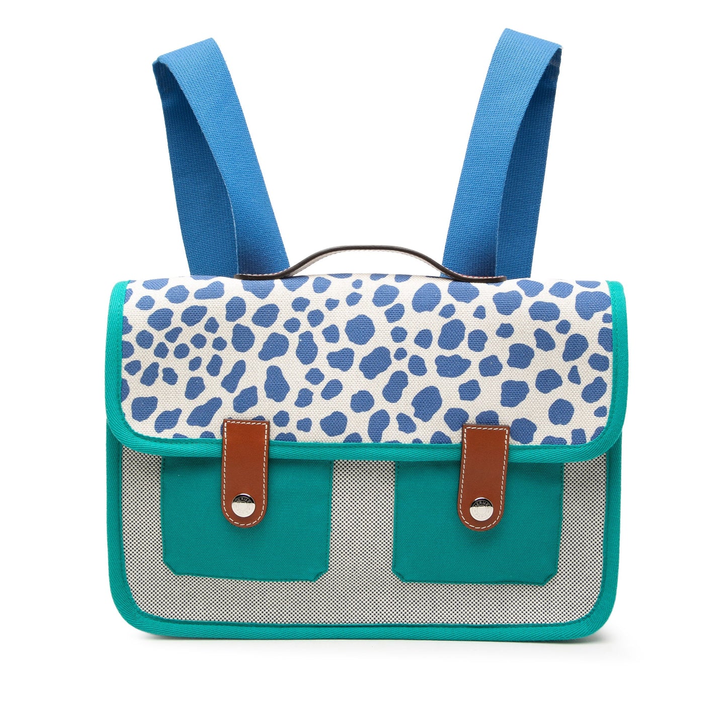 Toile and Barenia Animaux Pixel Backpack