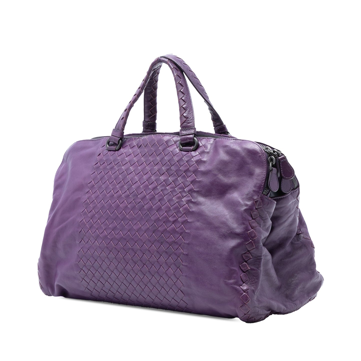 Bottega Veneta Large Nappa Intrecciato Leggero Satchel