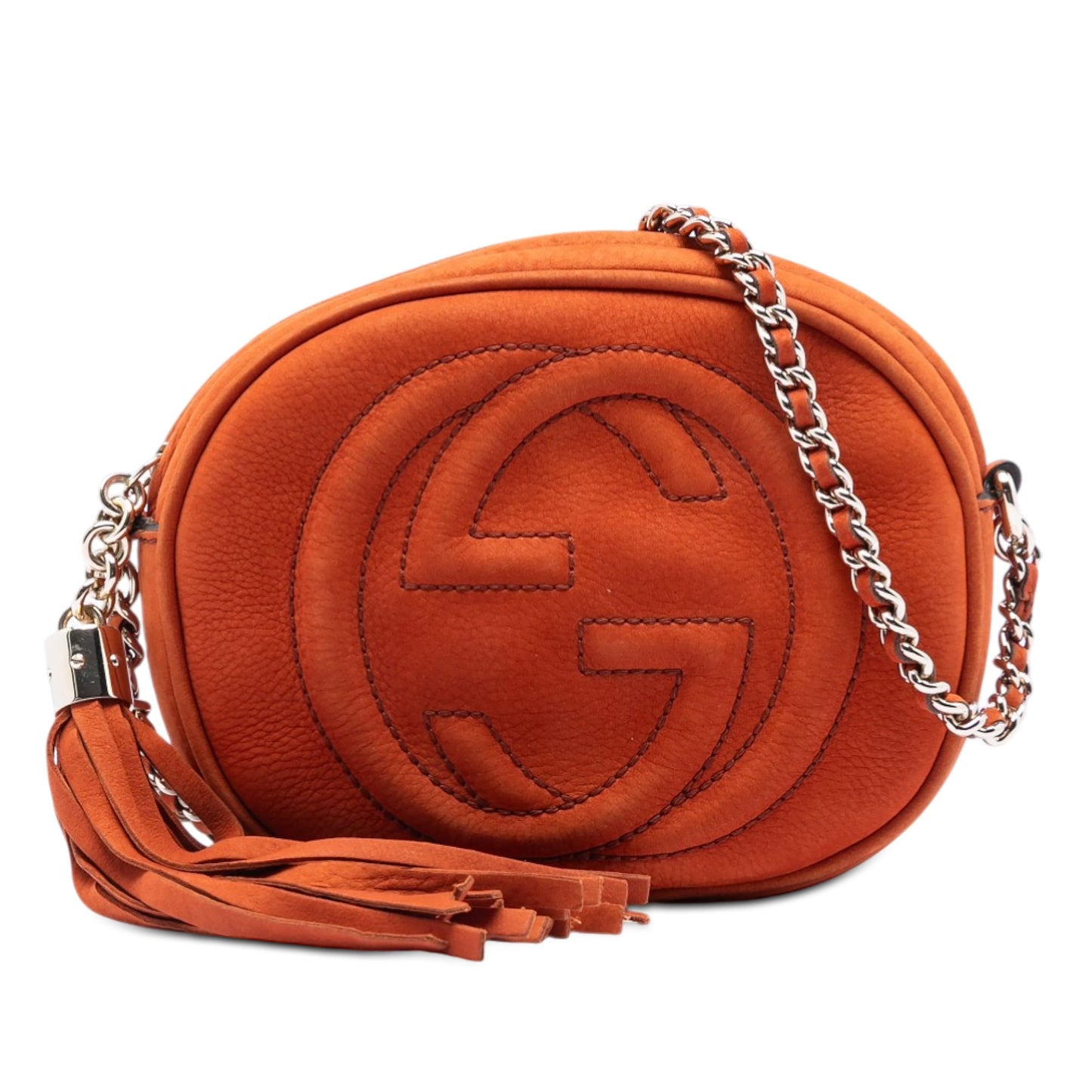 Gucci Mini Nubuck Soho Chain Crossbody