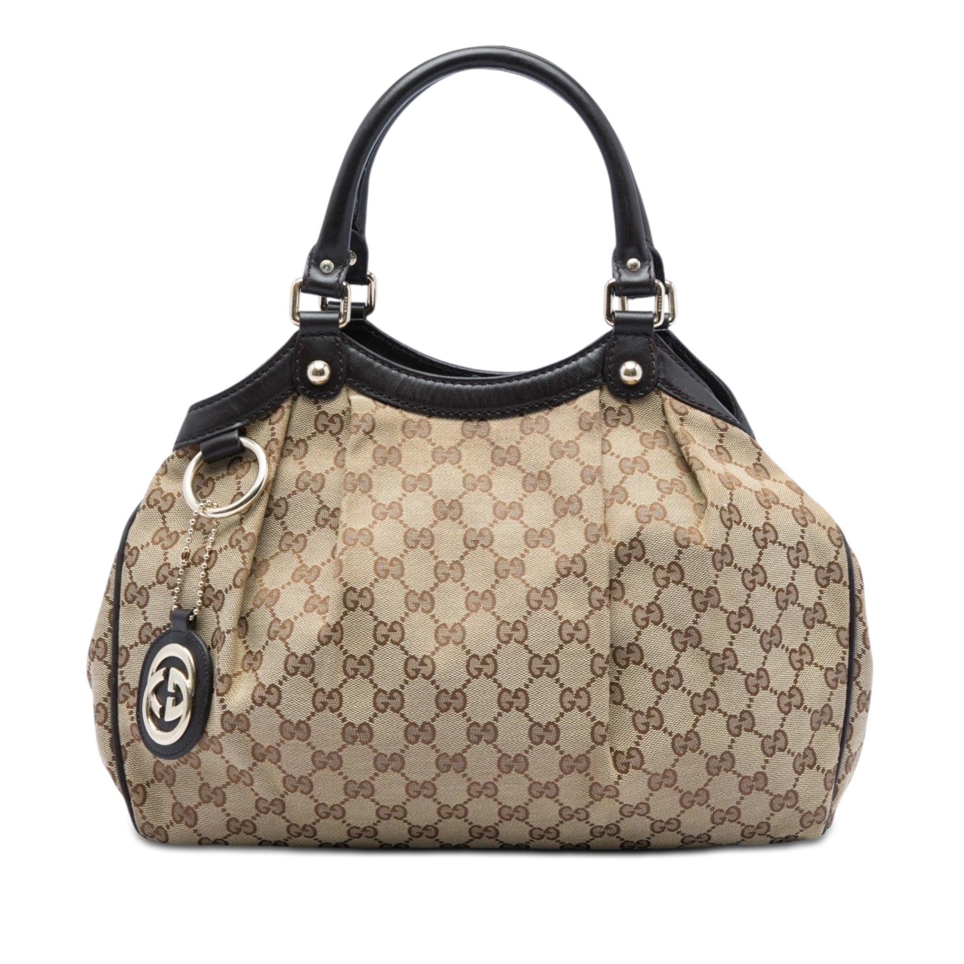 Gucci Medium GG Canvas Sukey Tote