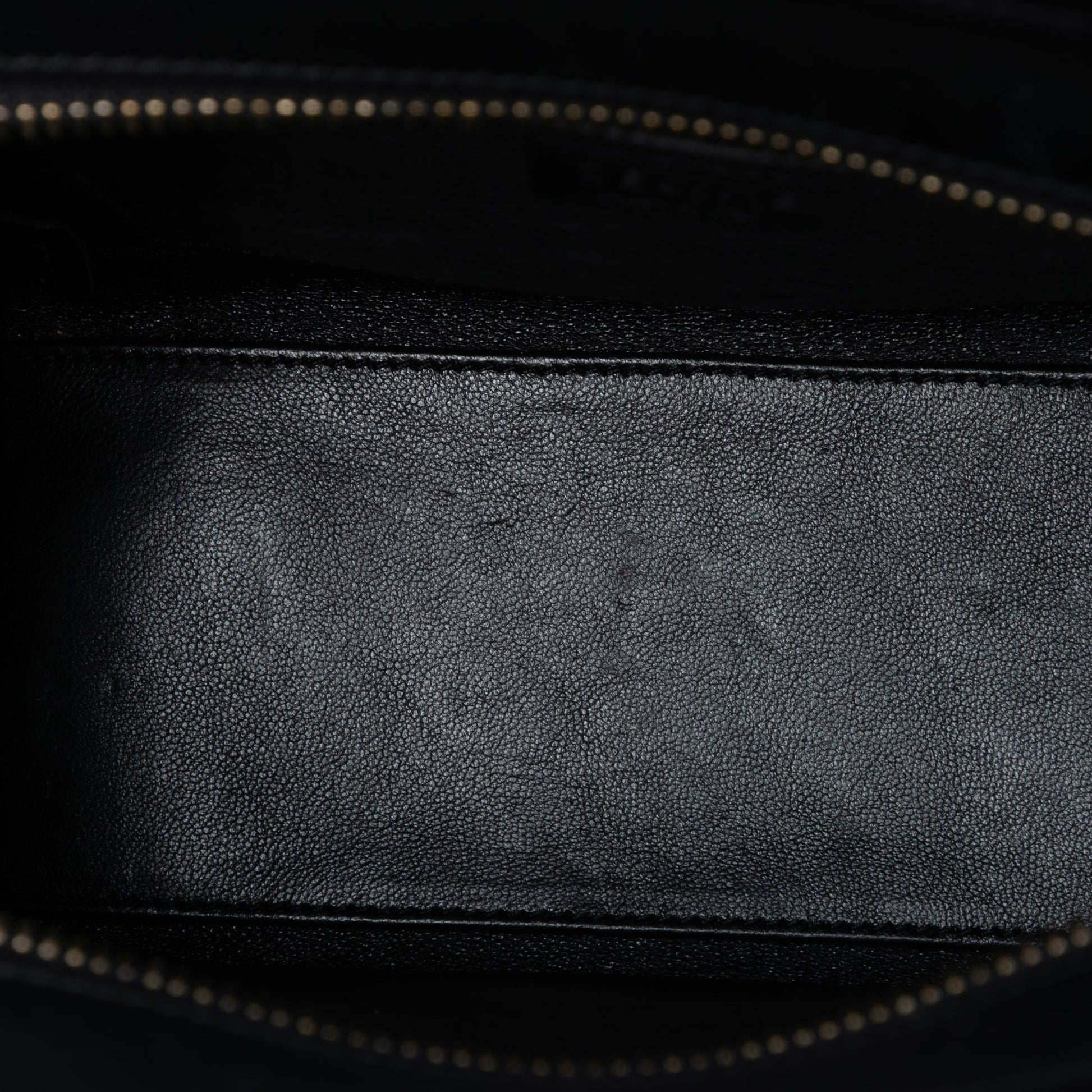 Celine Nano Tricolor Canvas and Leather Luggage Tote