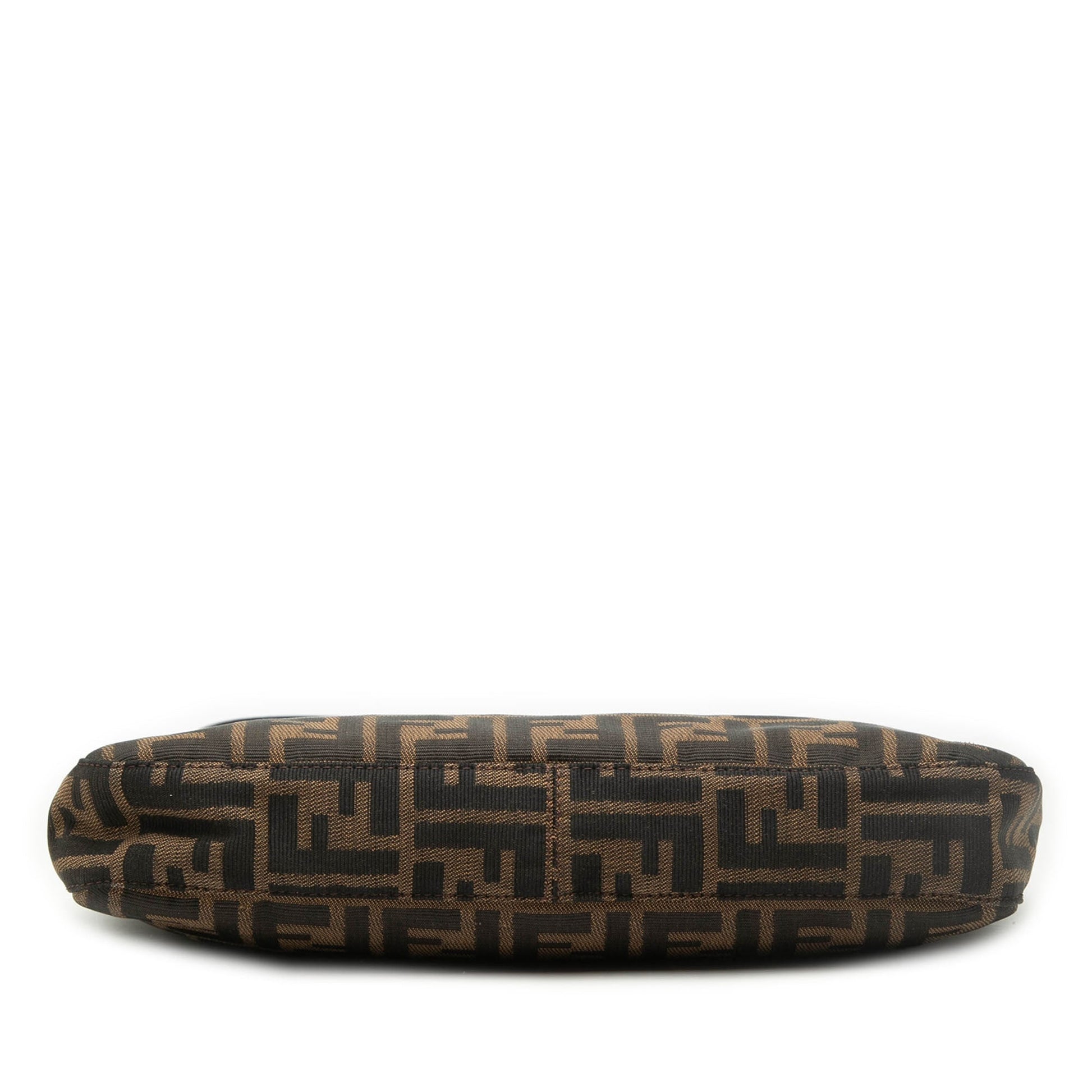 Fendi Zucca Canvas Shoulder Bag