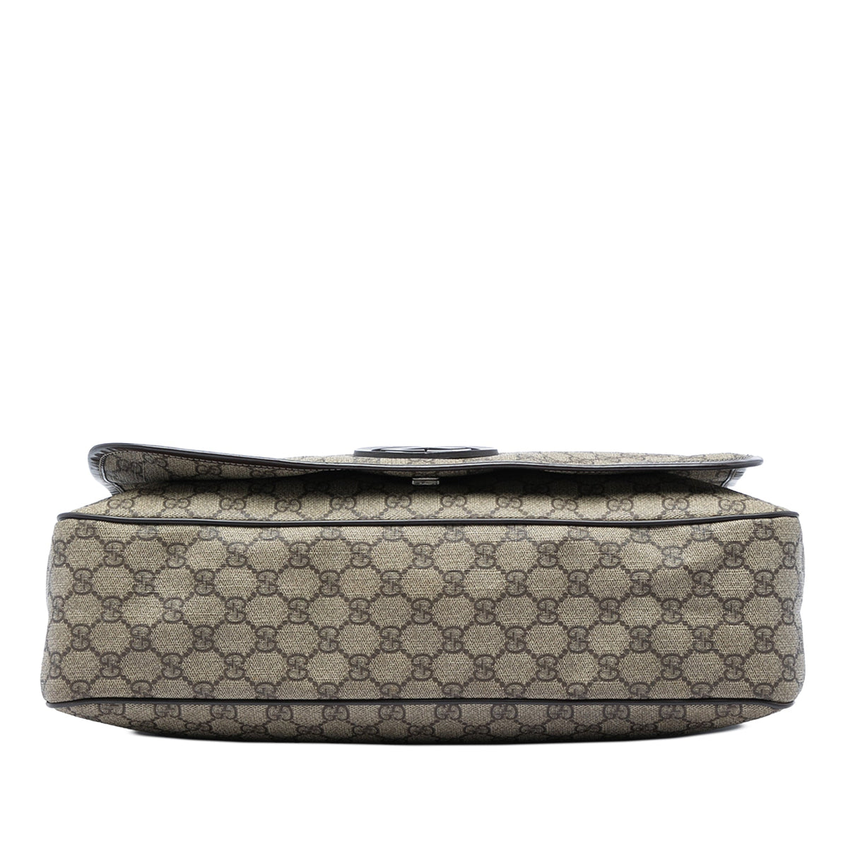 Gucci Large GG Supreme Interlocking G Messenger Bag