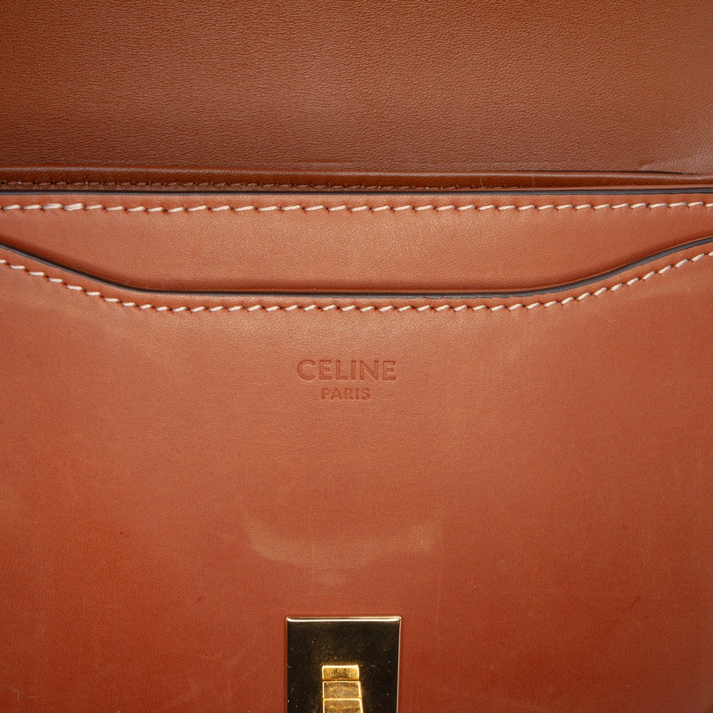 Small Calfskin Besace 16 Crossbody