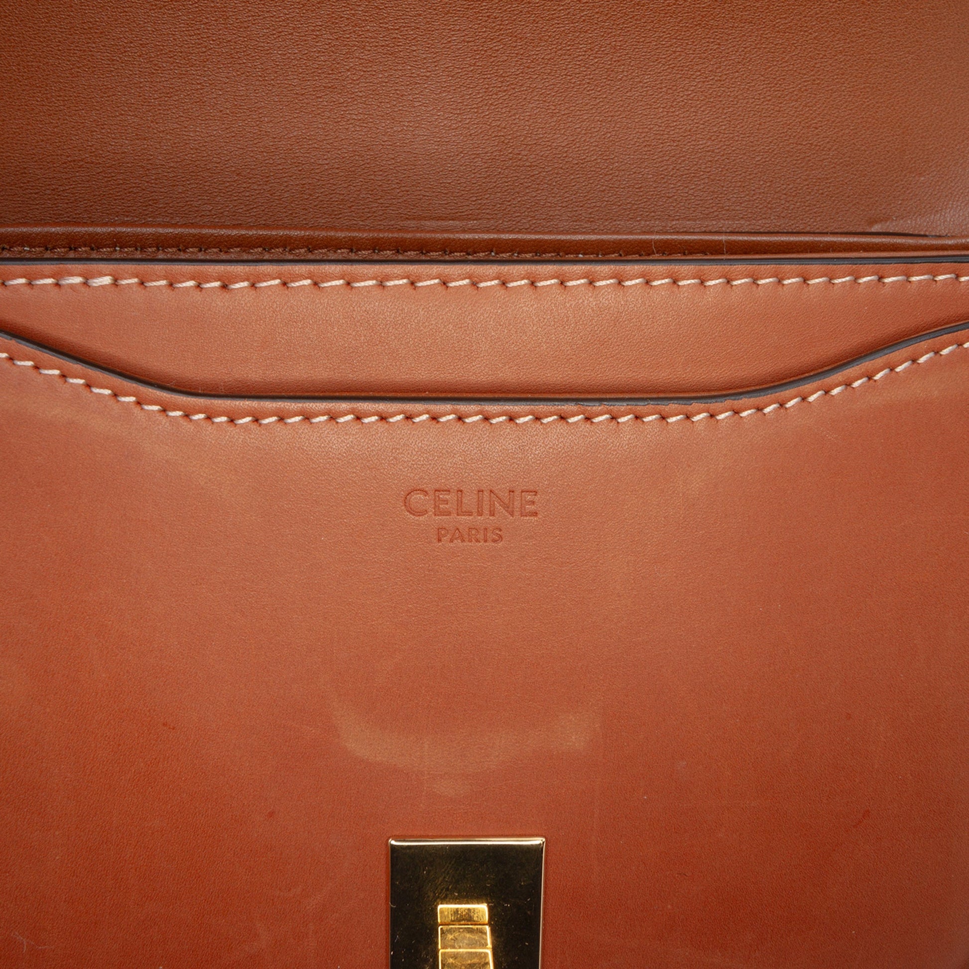 Small Calfskin Besace 16 Crossbody