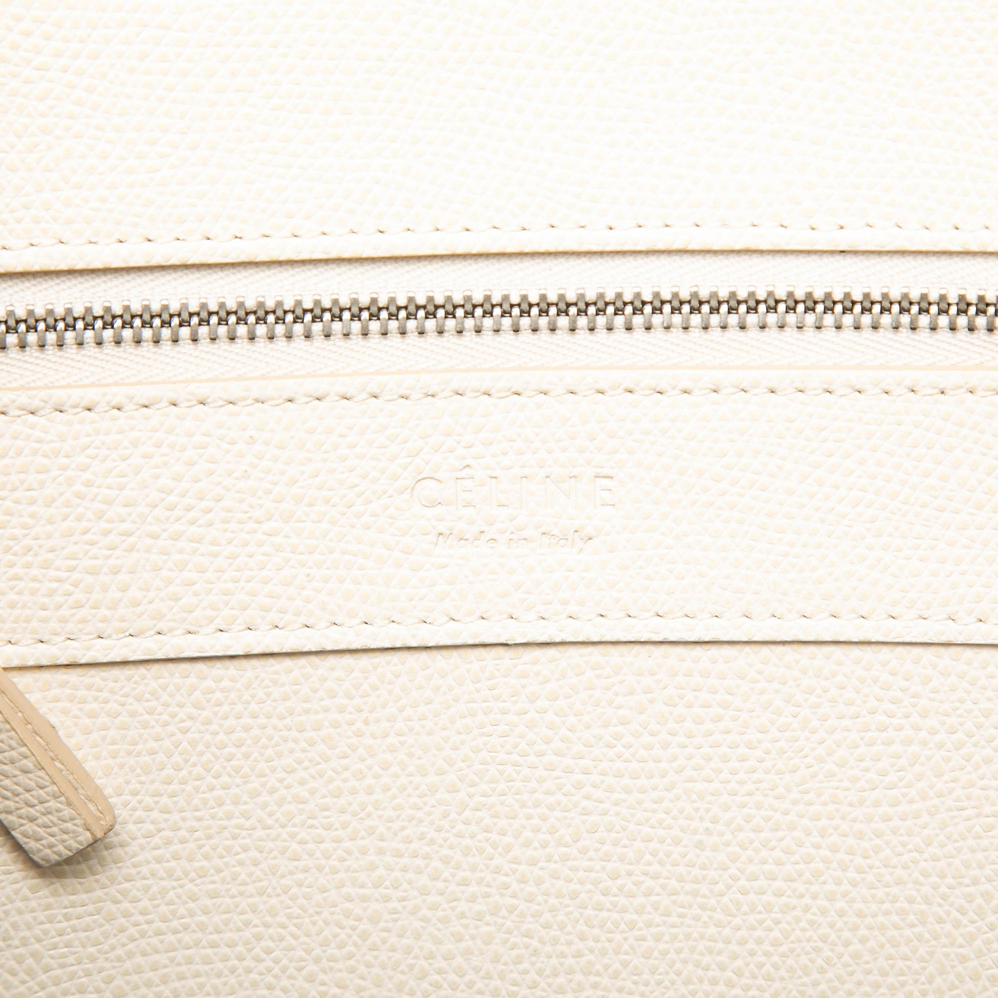 Celine Bicolor Calfskin Horizontal Cabas Tote