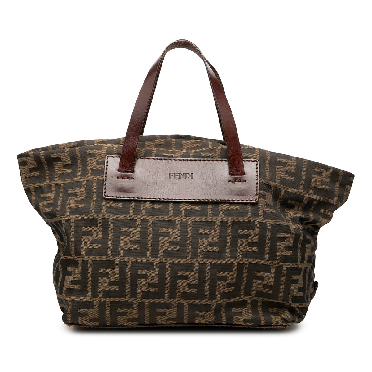 Fendi Zucca Canvas Handbag