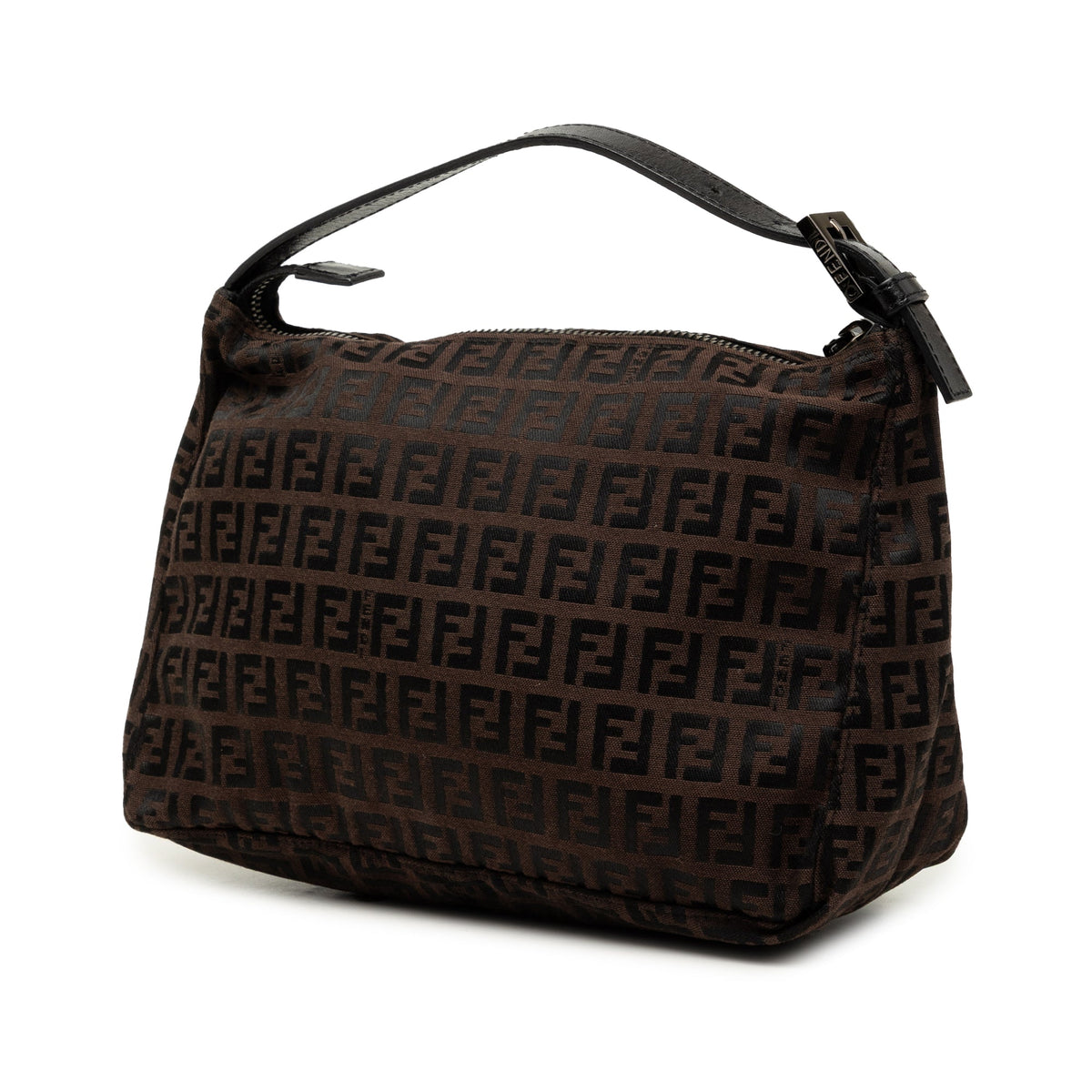 Fendi Zucchino Canvas Handbag