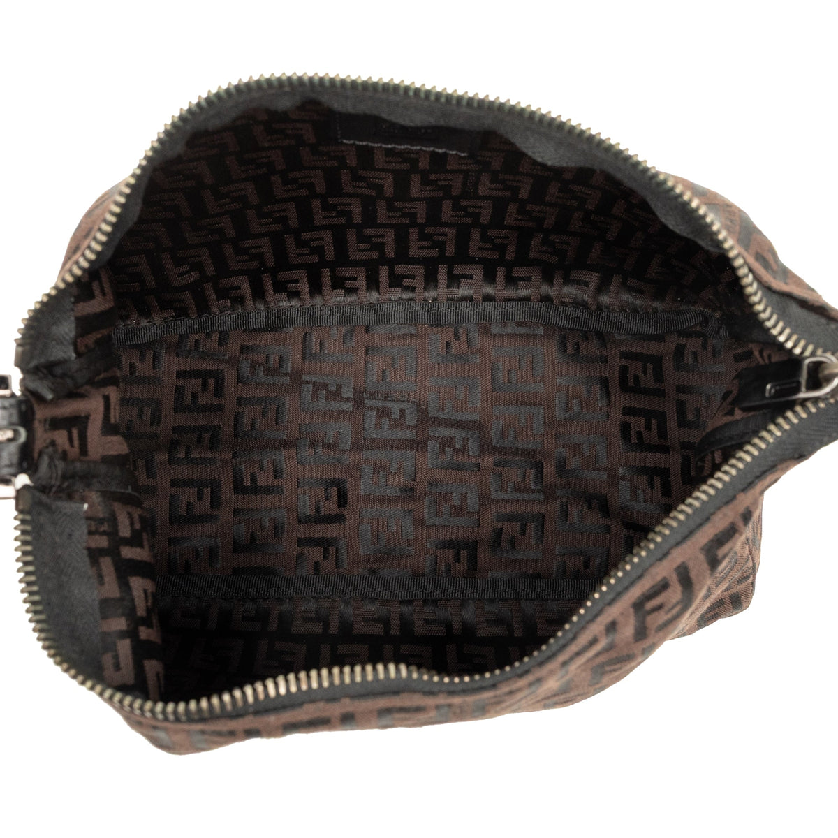 Fendi Zucchino Canvas Handbag