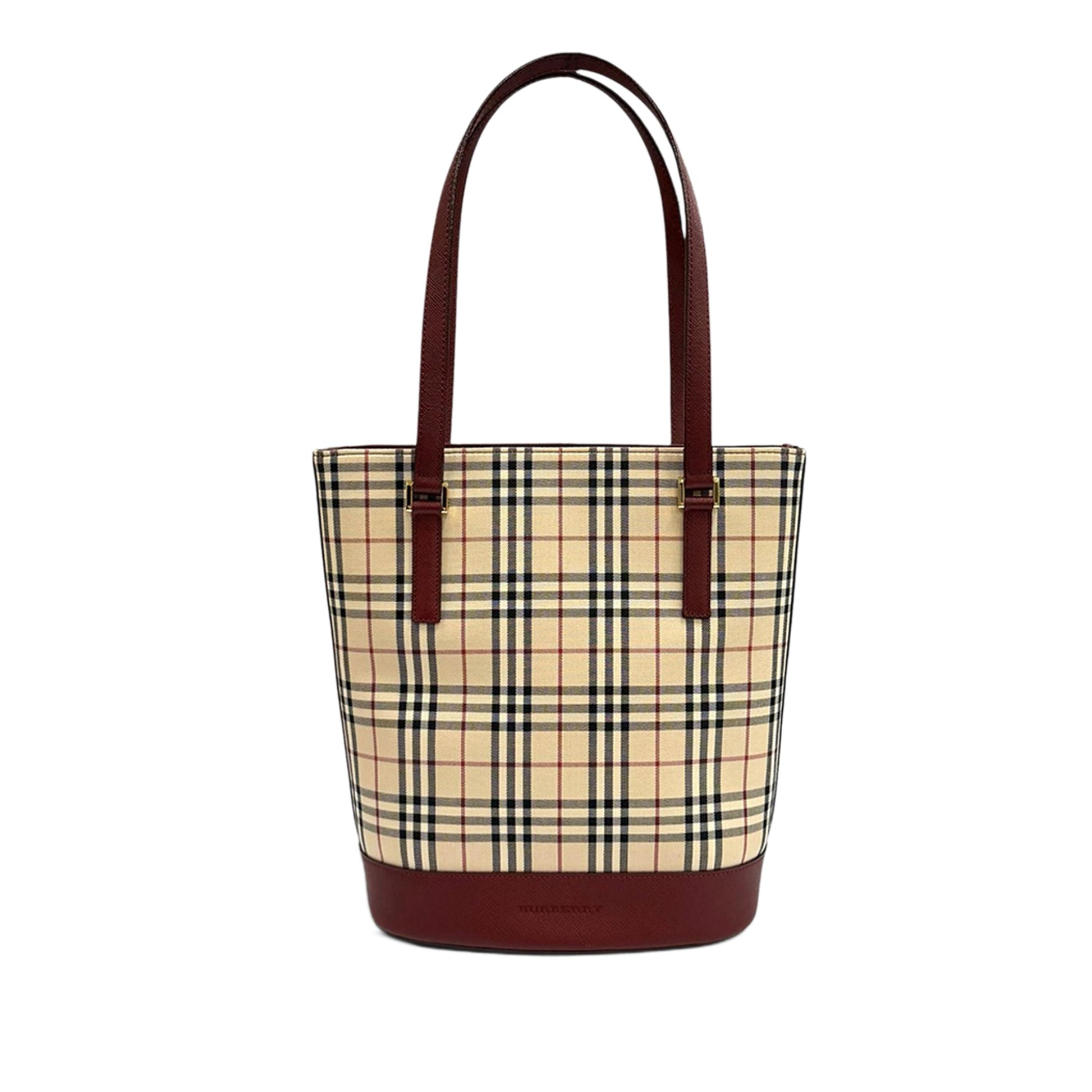 Burberry House Check Canvas Tote