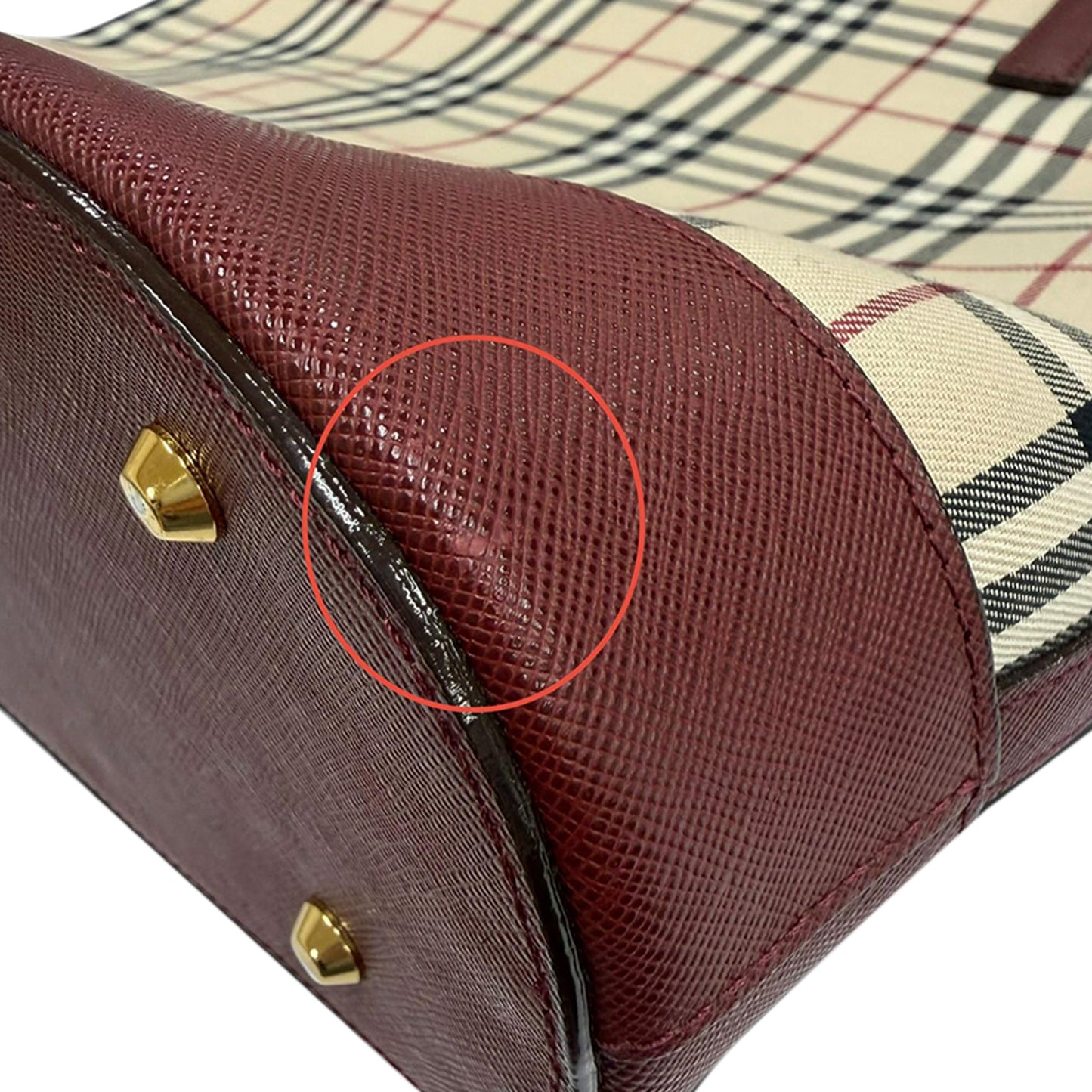 Burberry House Check Canvas Tote
