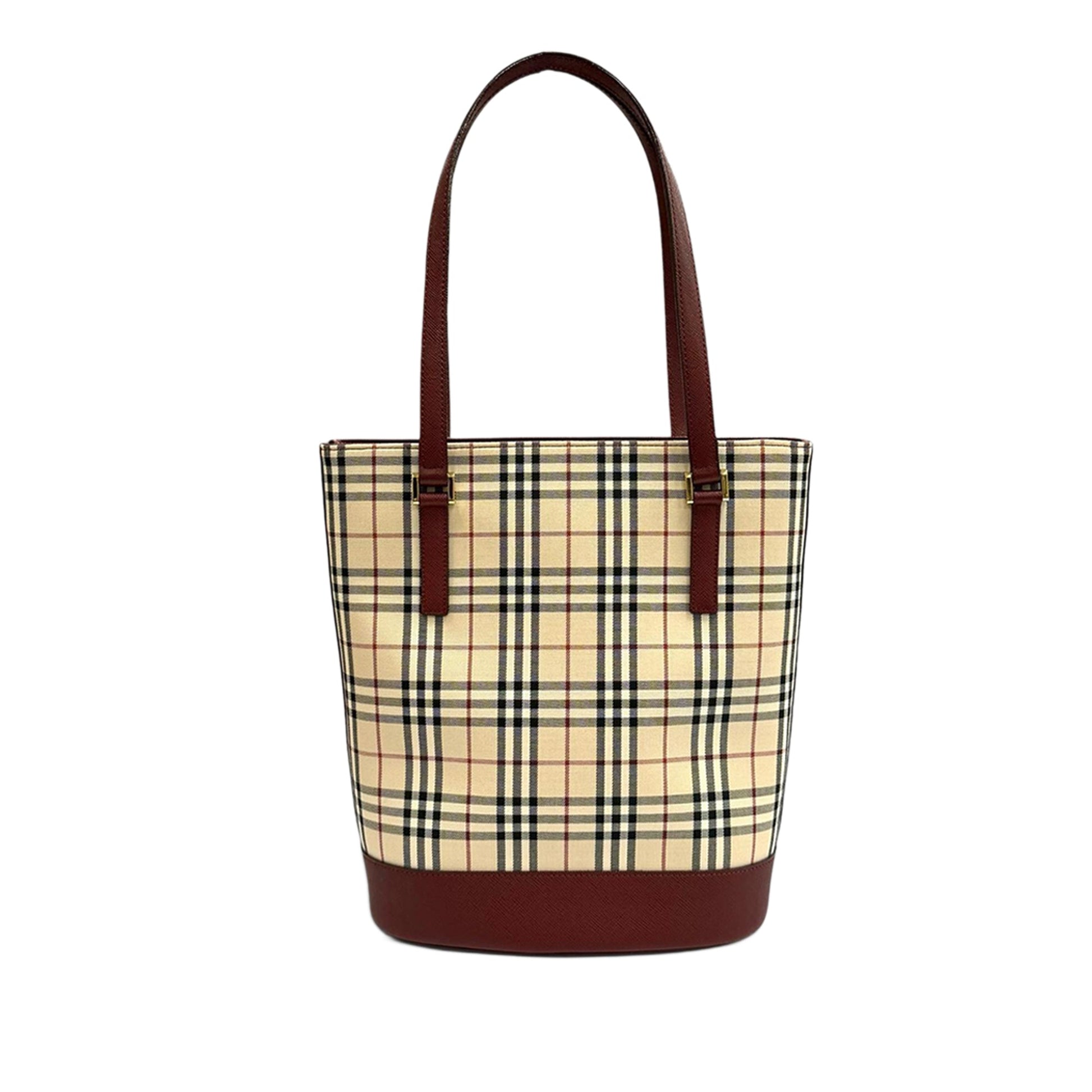 Burberry House Check Canvas Tote