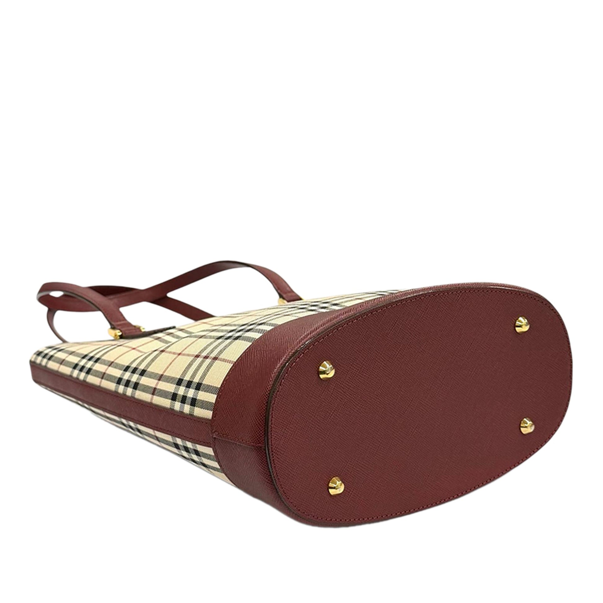 Burberry House Check Canvas Tote