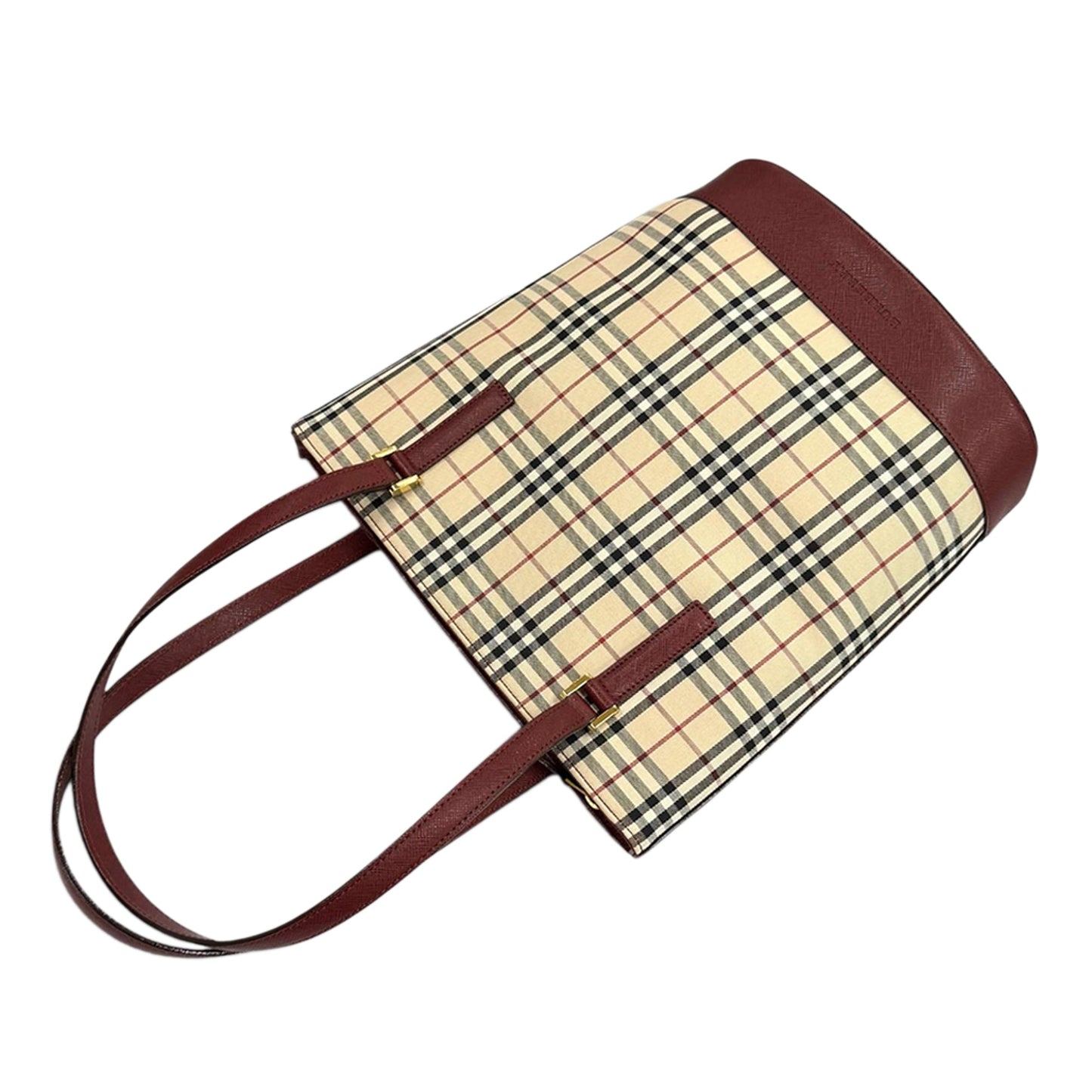 Burberry House Check Canvas Tote