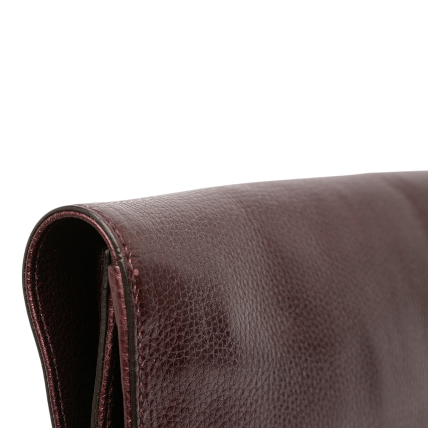 Gucci Metallic Leather Soho Disco Clutch