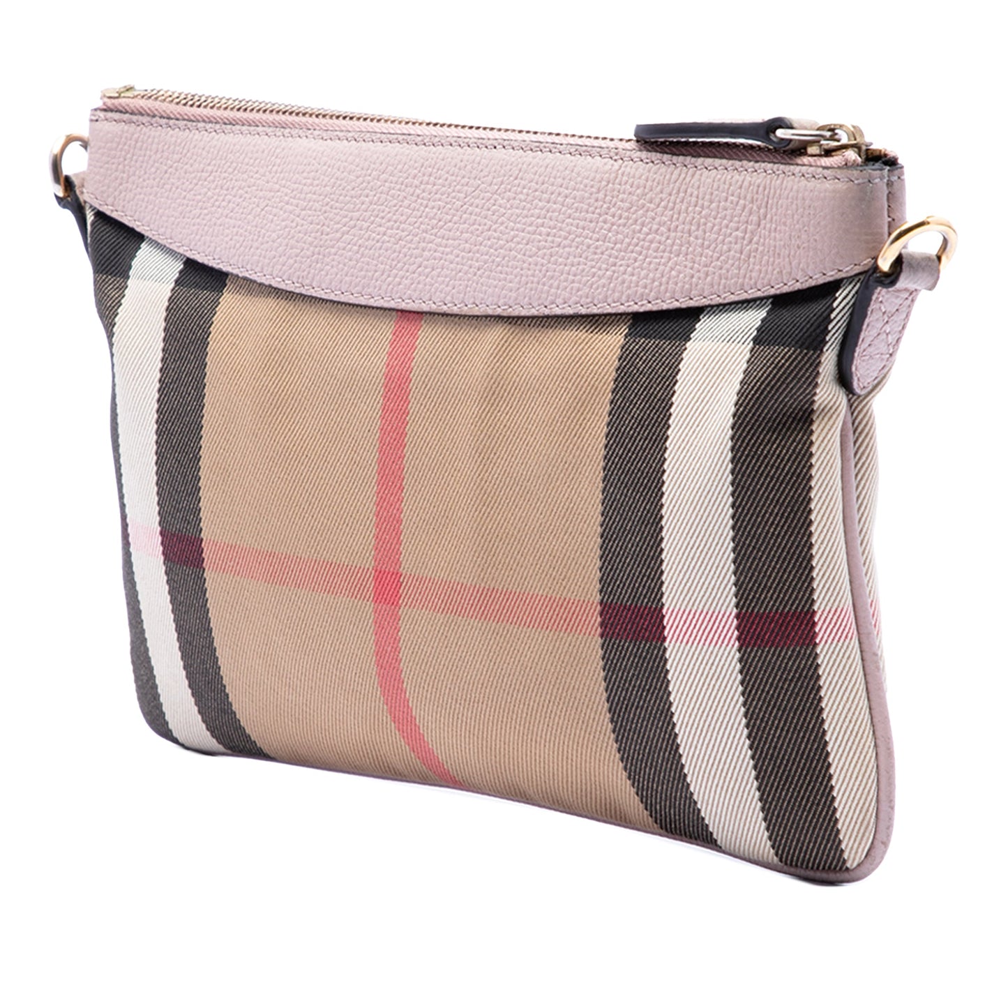 Burberry House Check Canvas Derby Peyton Crossbody