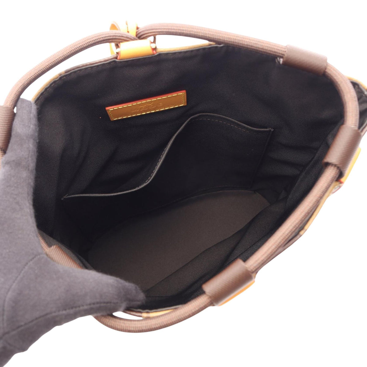 Louis Vuitton Nigo Monogram Reverse Randonnee Backpack — Brown