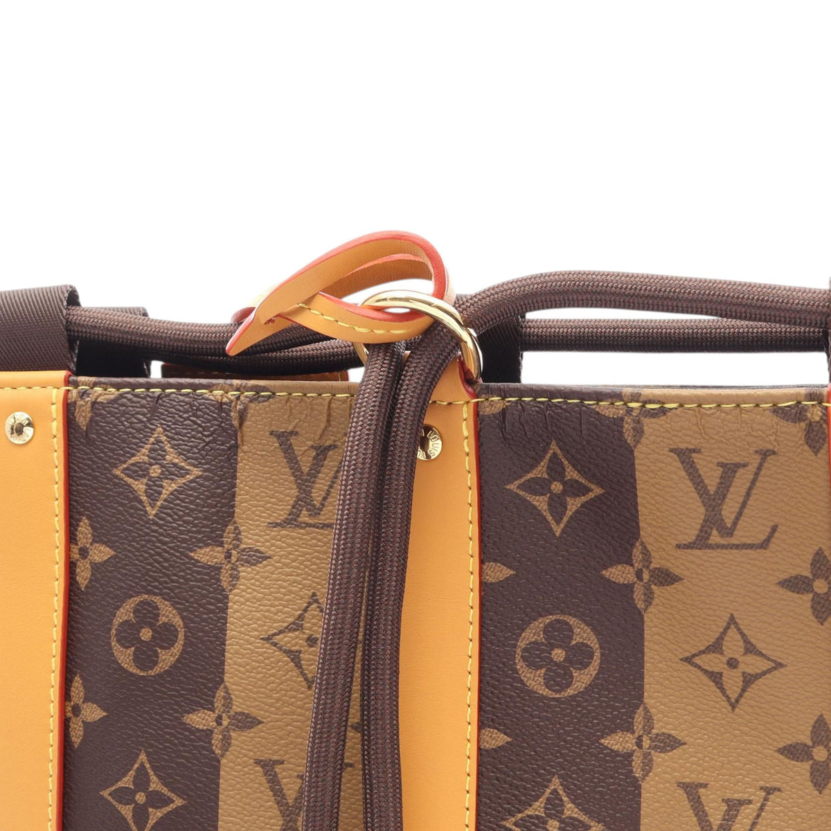 Louis Vuitton Nigo Monogram Reverse Randonnee Backpack — Brown