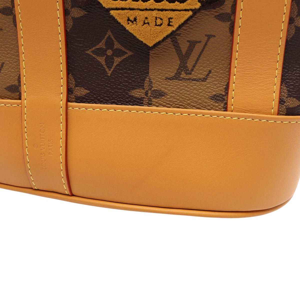 Louis Vuitton Nigo Monogram Reverse Randonnee Backpack — Brown