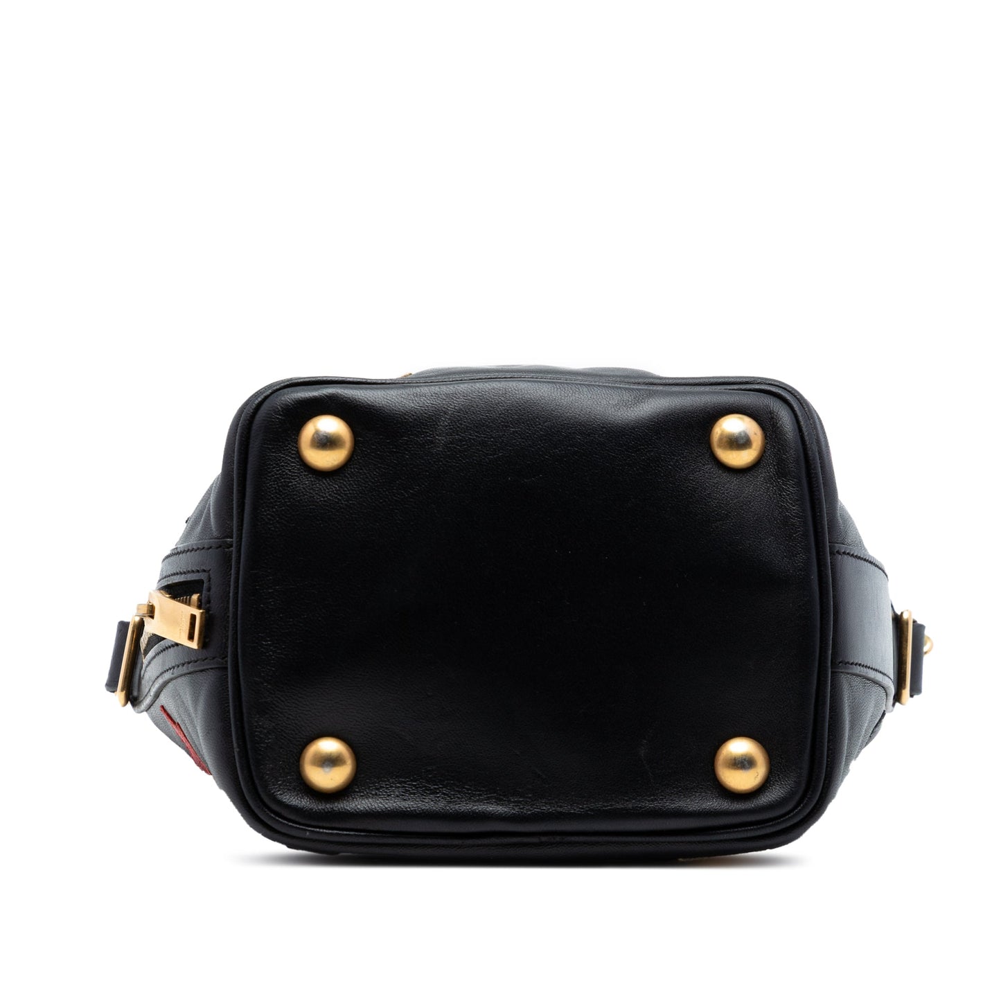 Saint Laurent Small Calfskin Star Patchwork Emmanuelle Bucket Bag