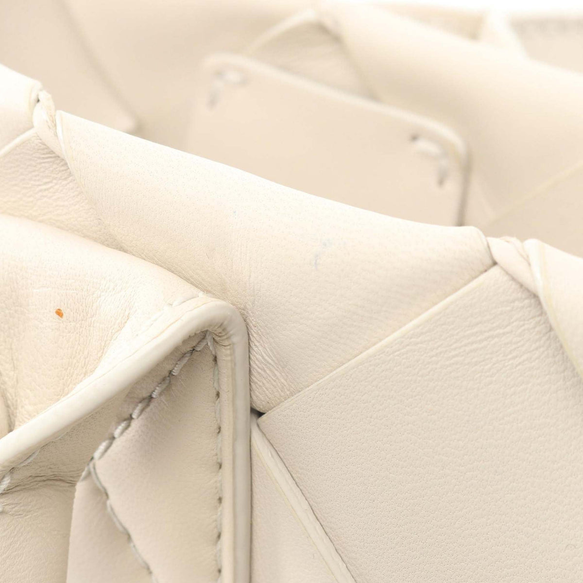 Bottega Veneta Maxi Intreccio Tote Bag — White