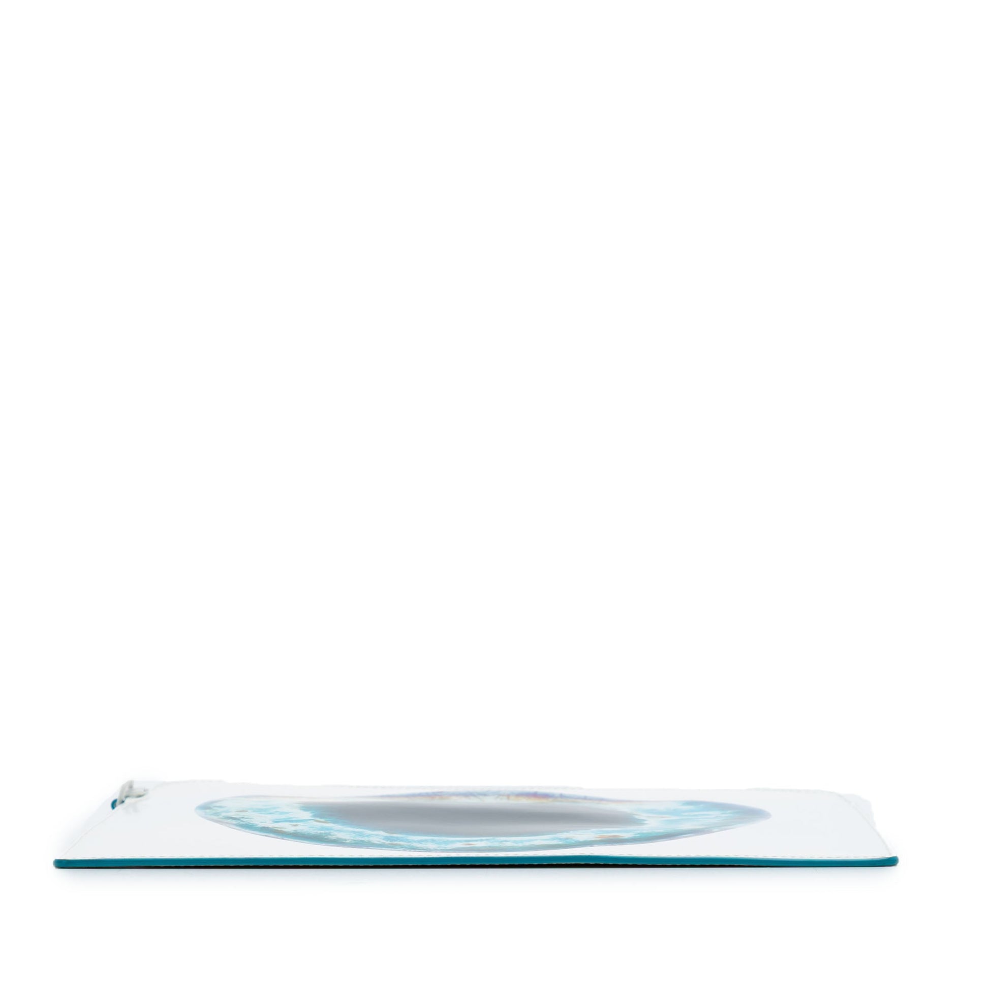 Marc Quinn Eyeball Print Leather Clutch