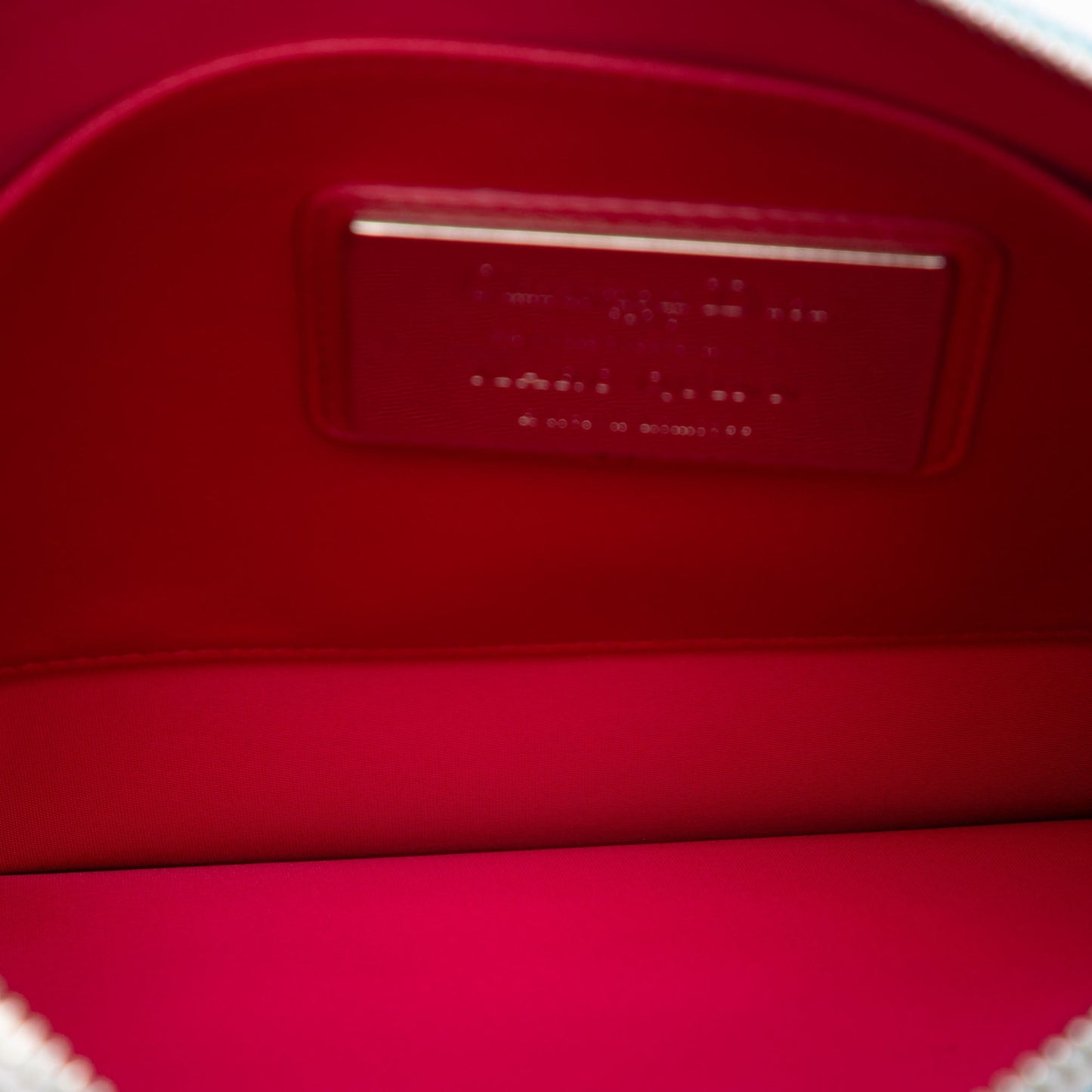 Marc Quinn Eyeball Print Leather Clutch