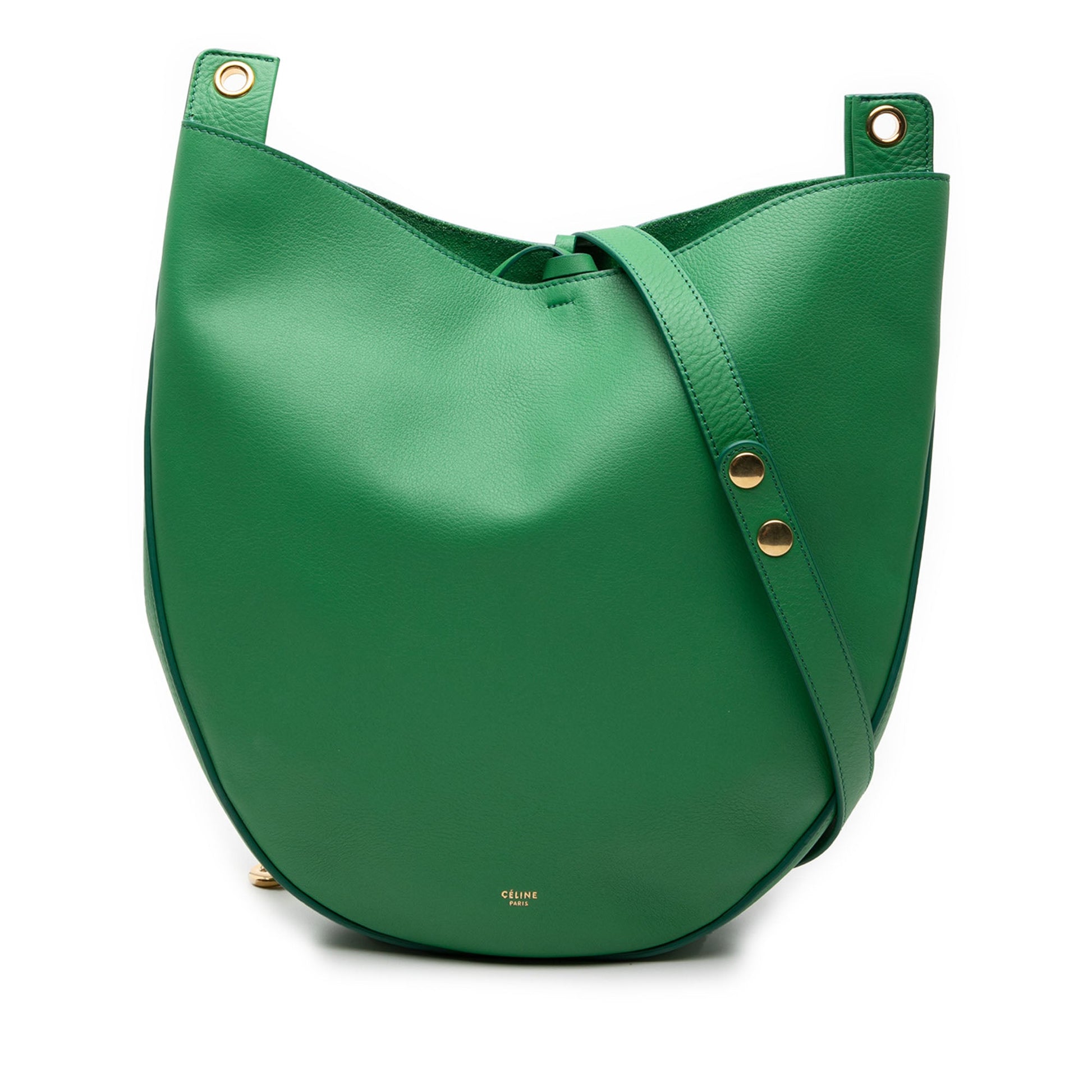 Celine Medium Calfskin Trotteur Hobo