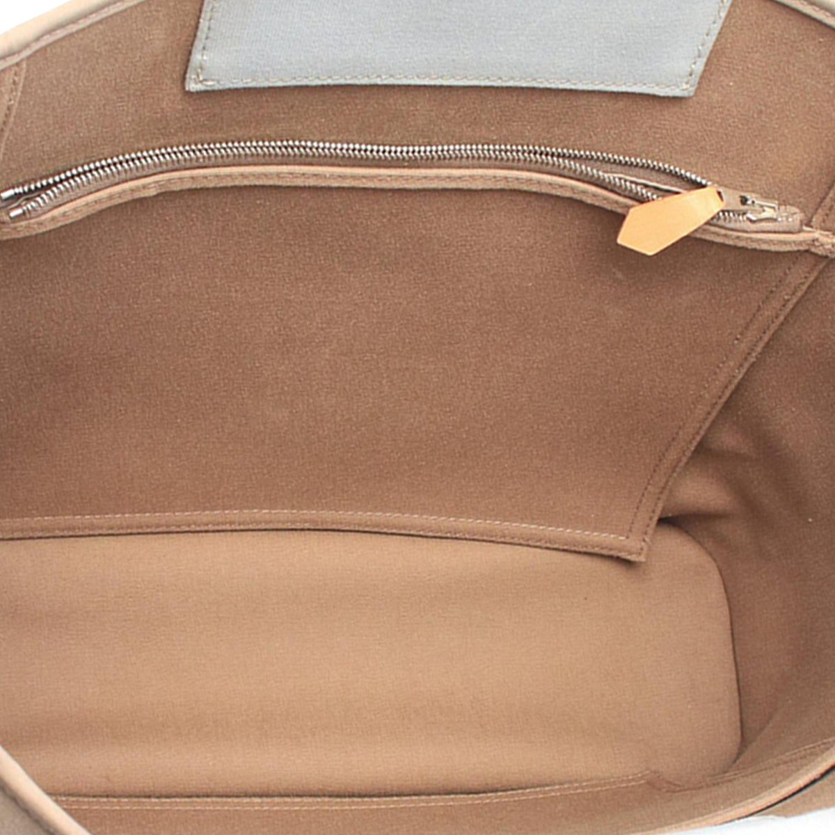 Hermès Bicolor Toile Cabag Elan PM — Brown