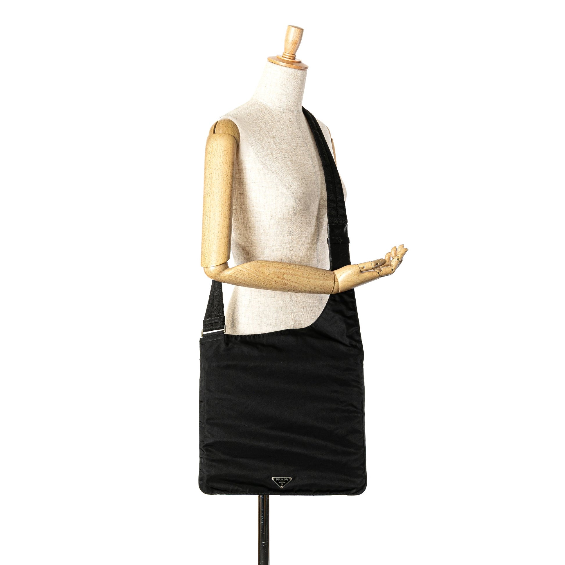Prada Tessuto Zip Top Crossbody