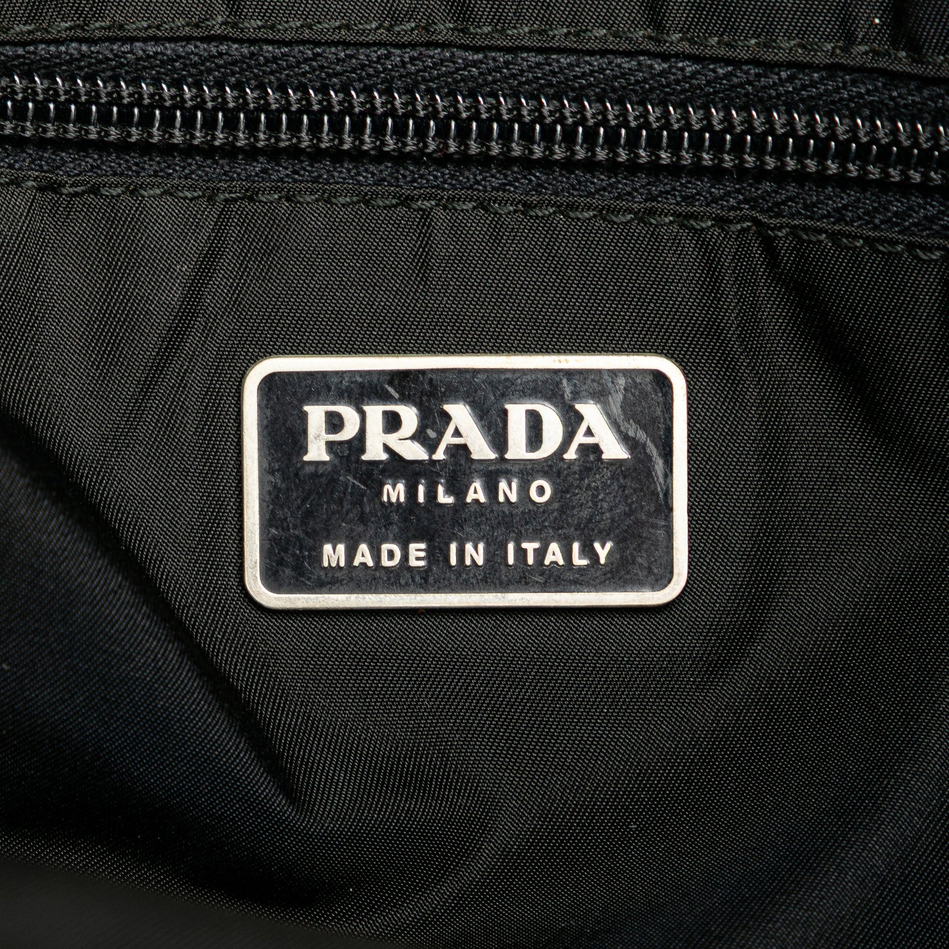 Prada Tessuto Zip Top Crossbody
