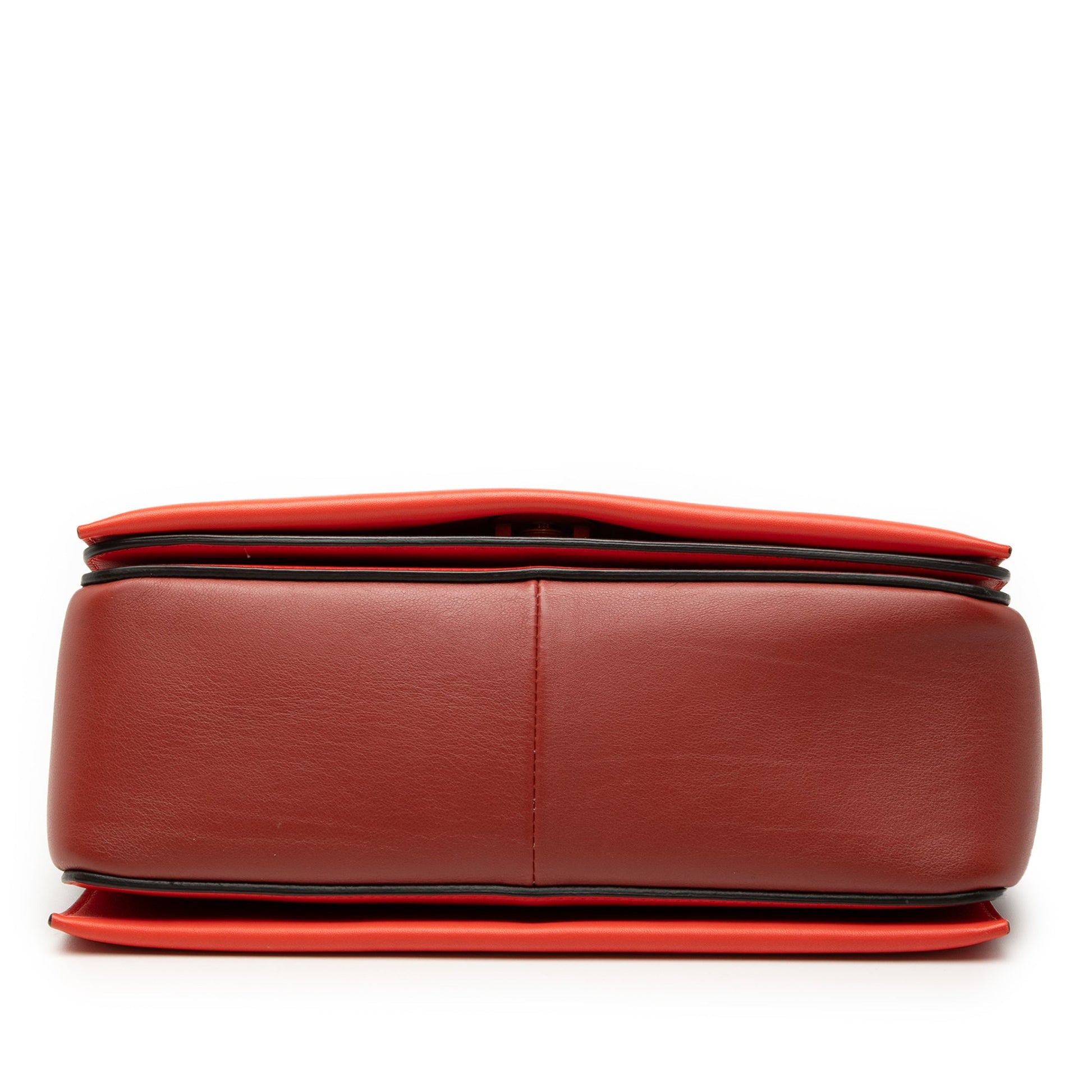 Celine Medium Shiny Smooth Calfskin Frame Shoulder Bag