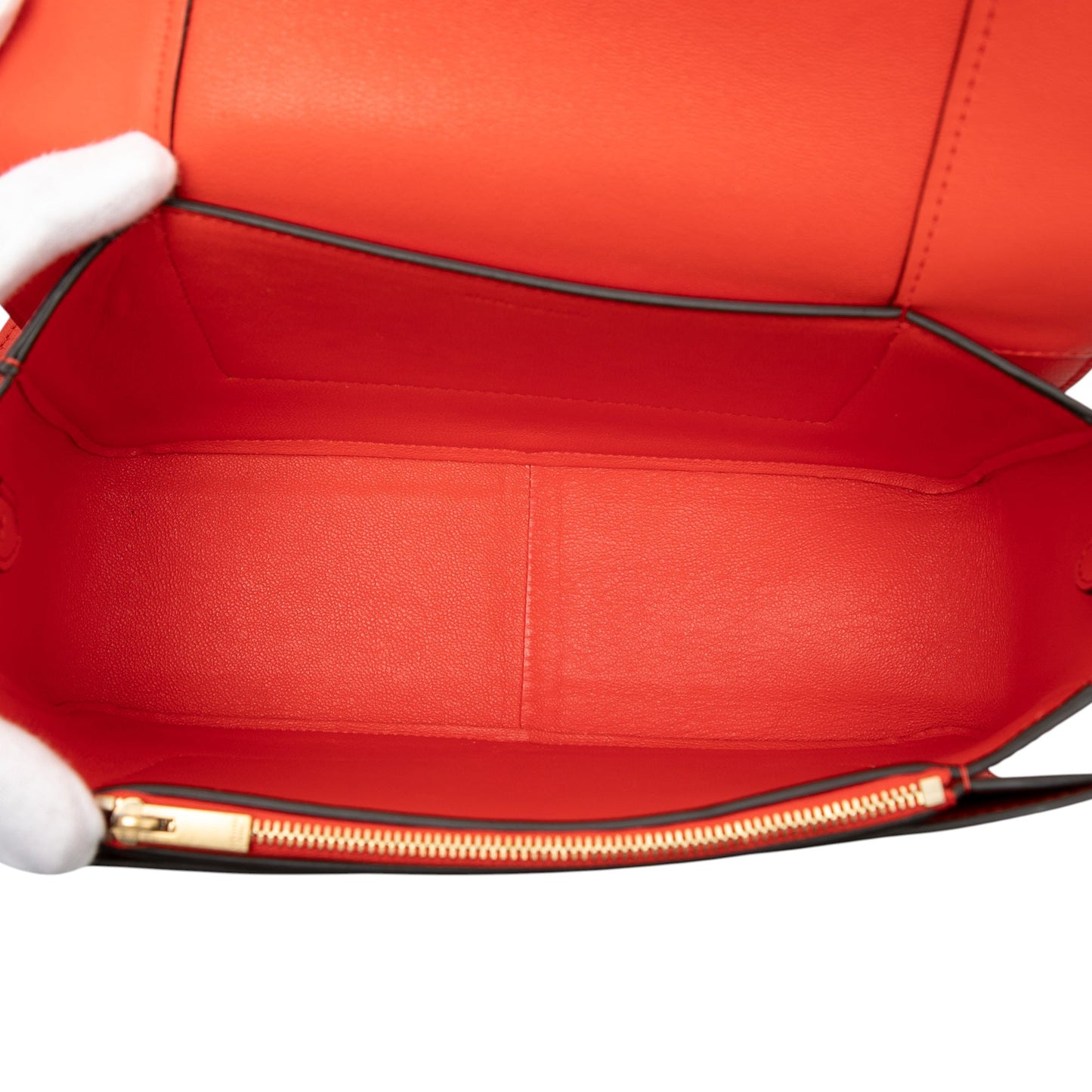 Celine Medium Shiny Smooth Calfskin Frame Shoulder Bag