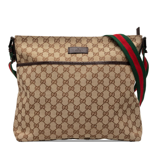 Gucci GG Canvas Web Crossbody