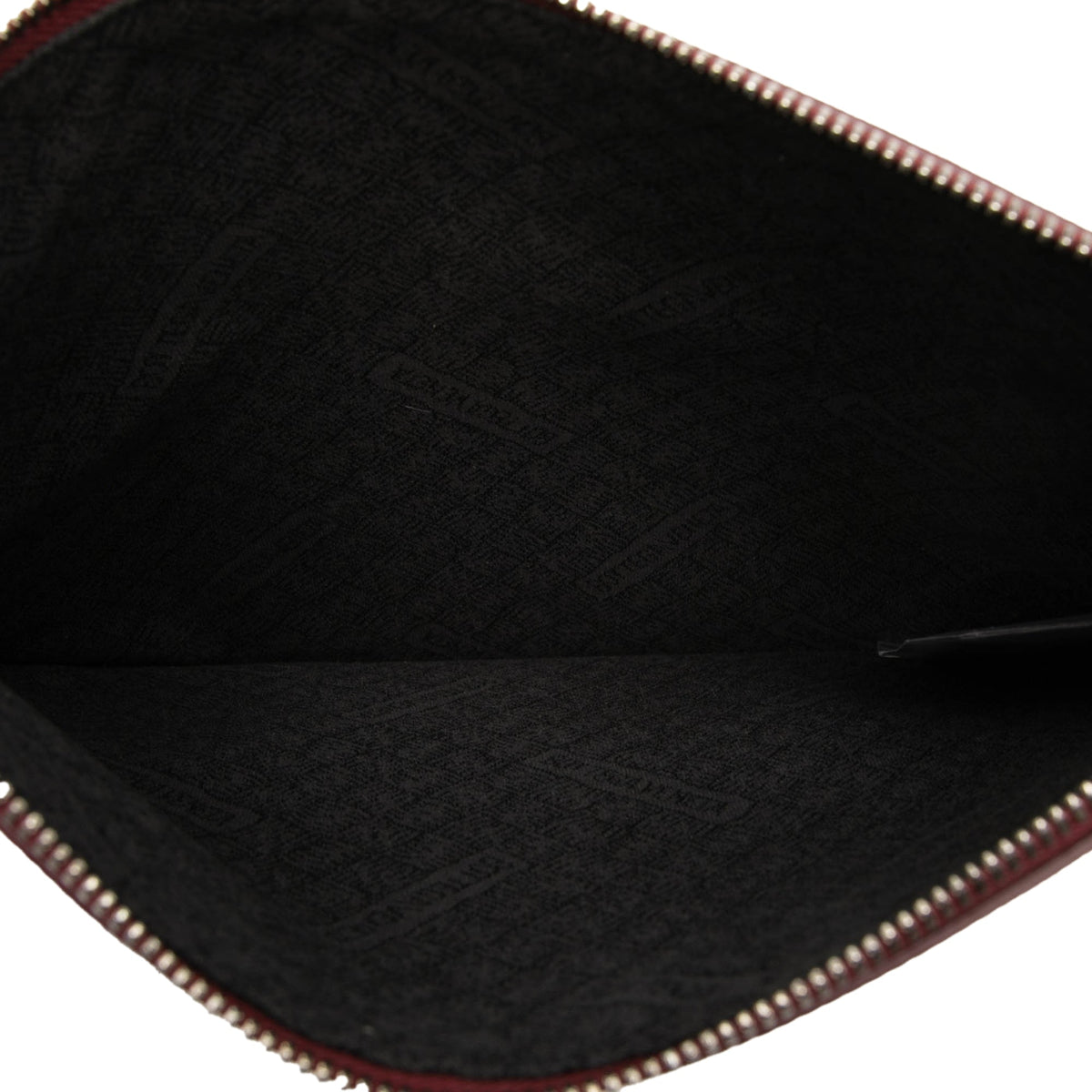 Bottega Veneta Textured Calfskin Marco Polo Clutch