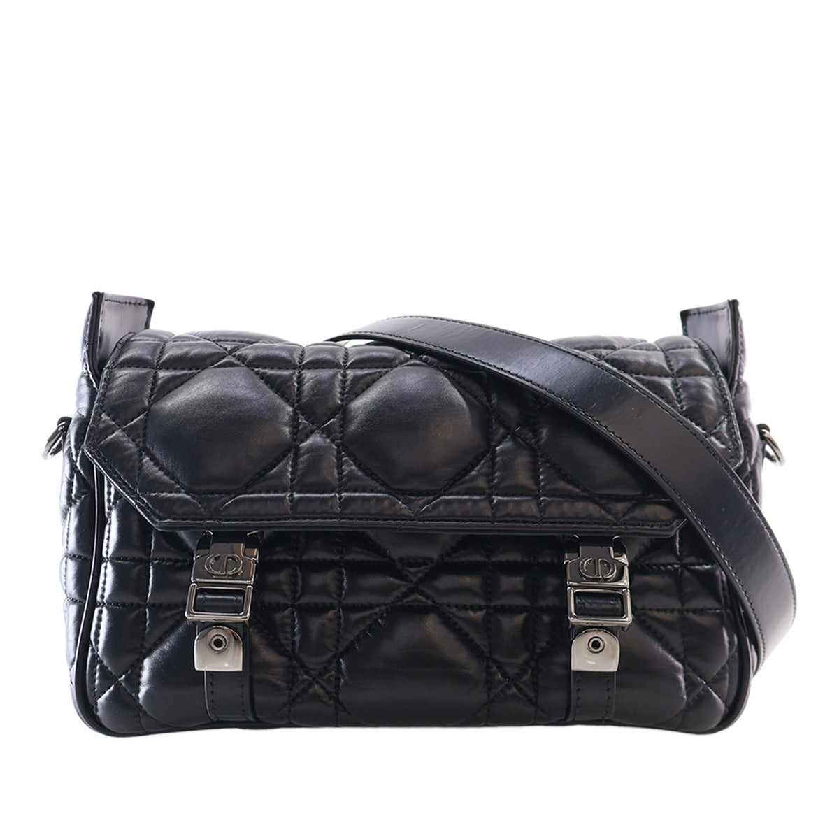 Dior Small Calfskin Macrocannage Diorcamp Messenger Bag